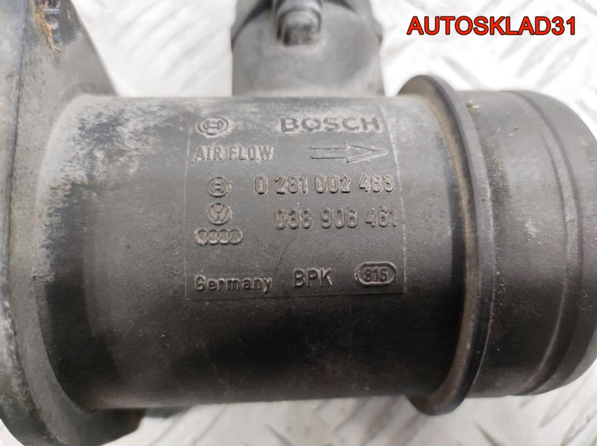 Расходомер воздуха VW Transporter T4 1,9 ABL 038906461, 3600 рублей, Дубовое