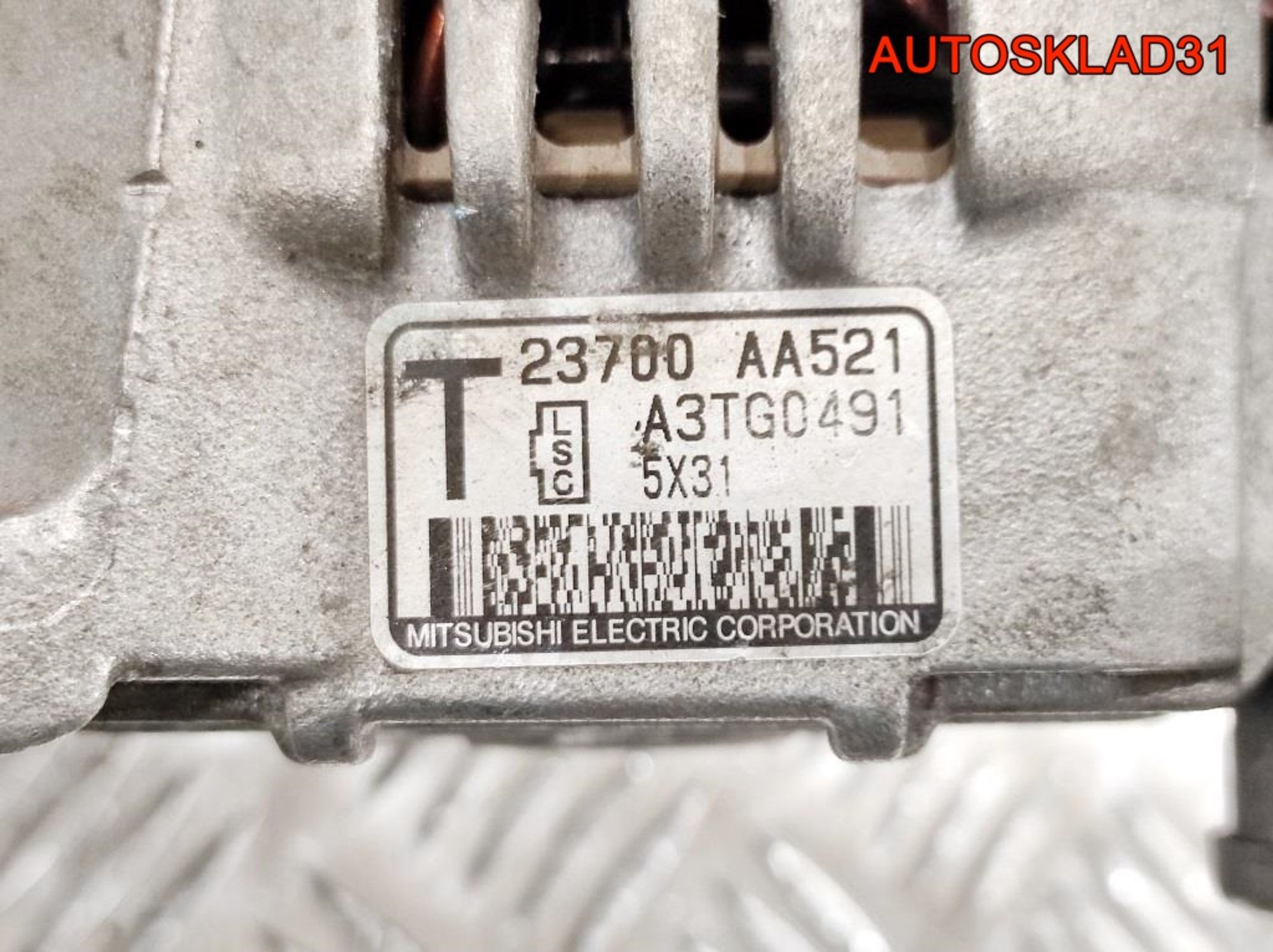 Генератор Subaru Forester S11 23700AA521 (Р), 7000 рублей, Дубовое