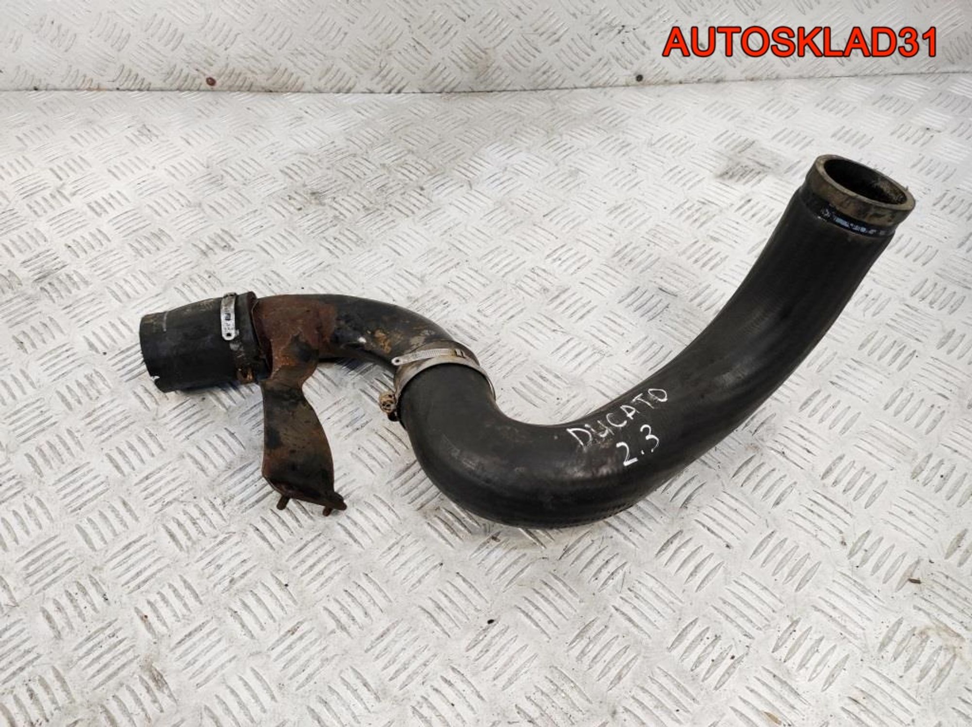 Патрубок интеркулера Fiat Ducato 2,3 JTD Дизель, 2100 рублей, Дубовое