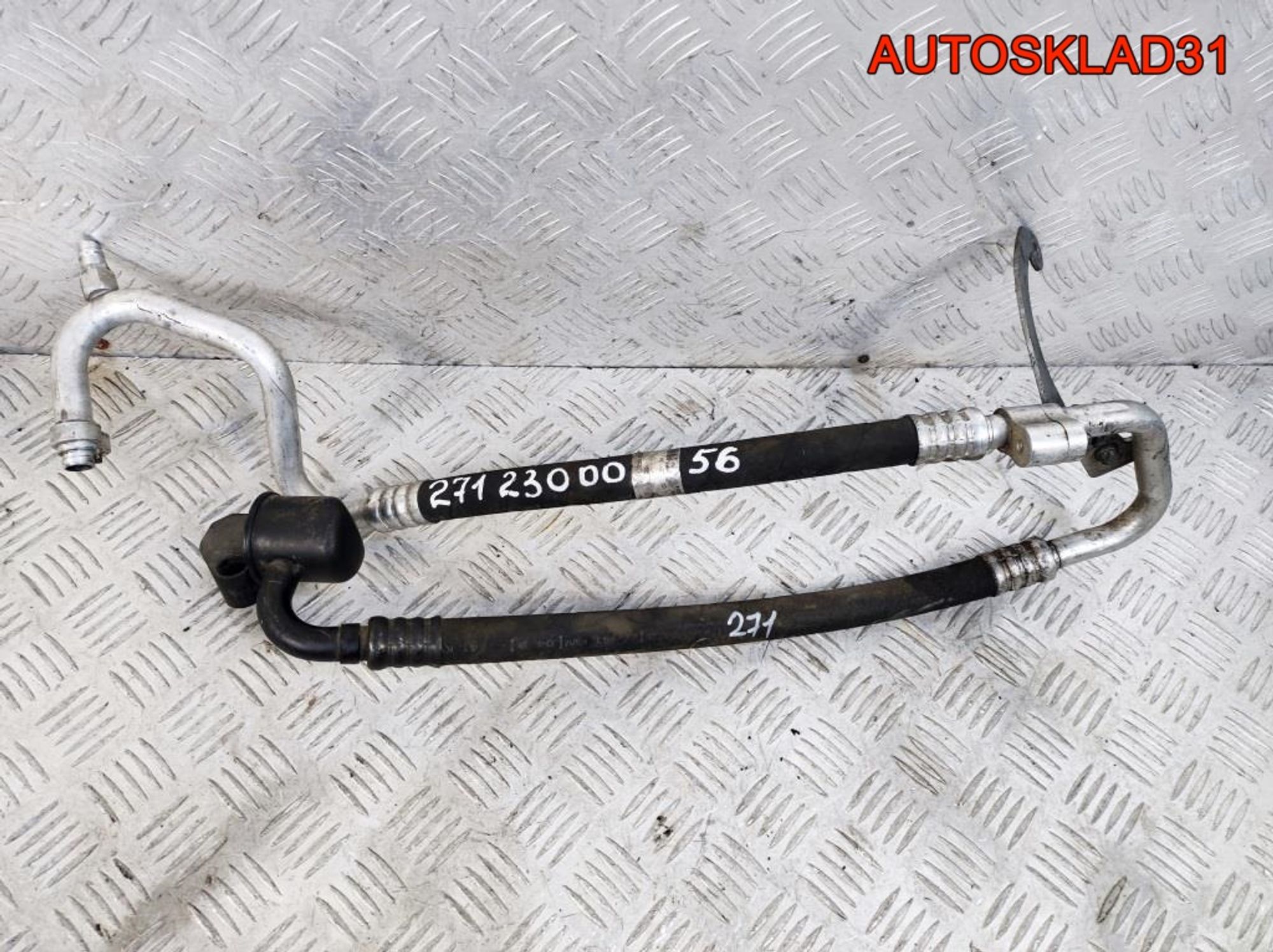 Трубка кондиционера Mercedes Benz W203 A2712300056, 1300 рублей, Дубовое