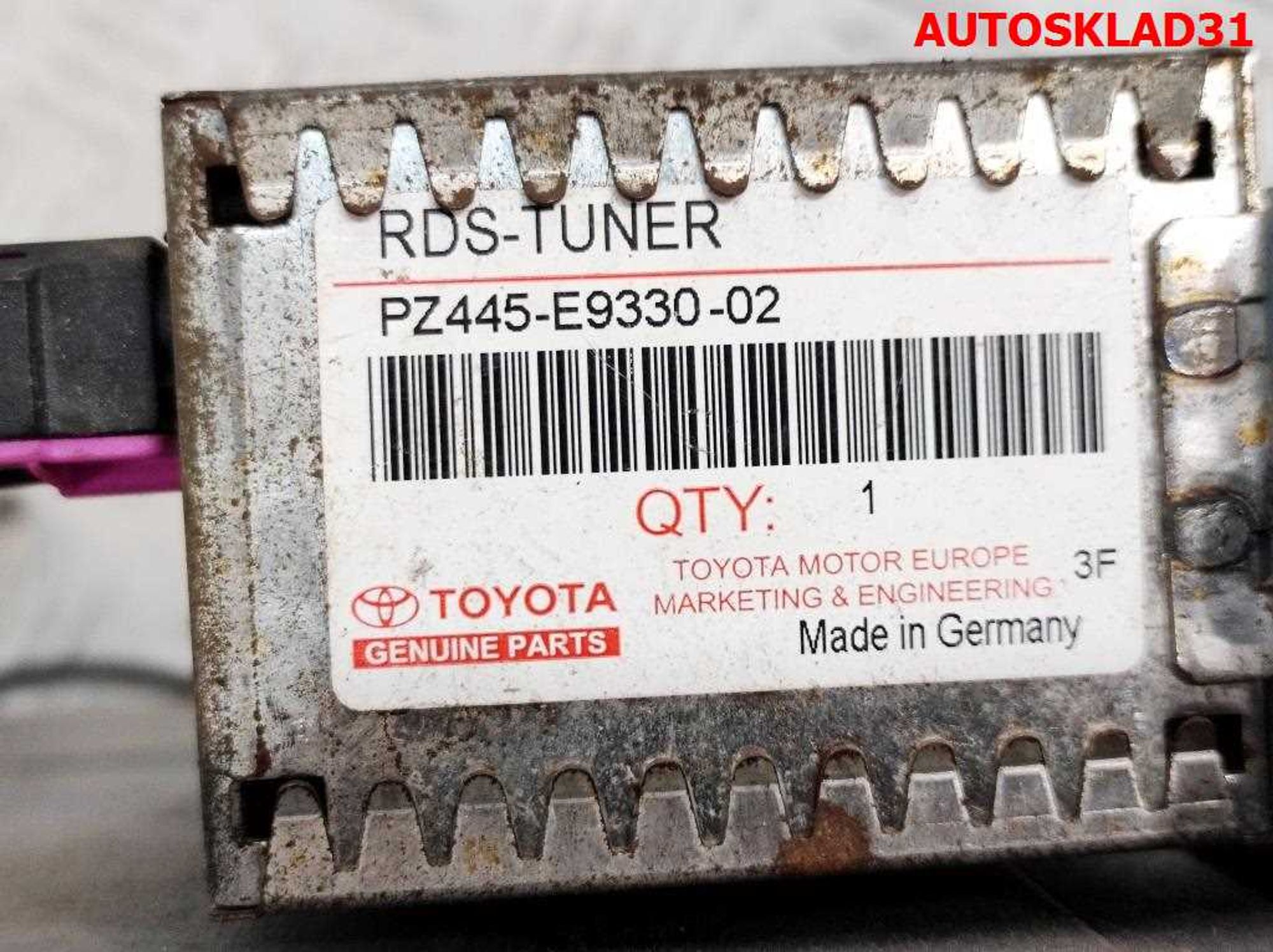 Проигрыватель CD/DVD Toyota Avensis 2 0866200850, 500 рублей, Дубовое