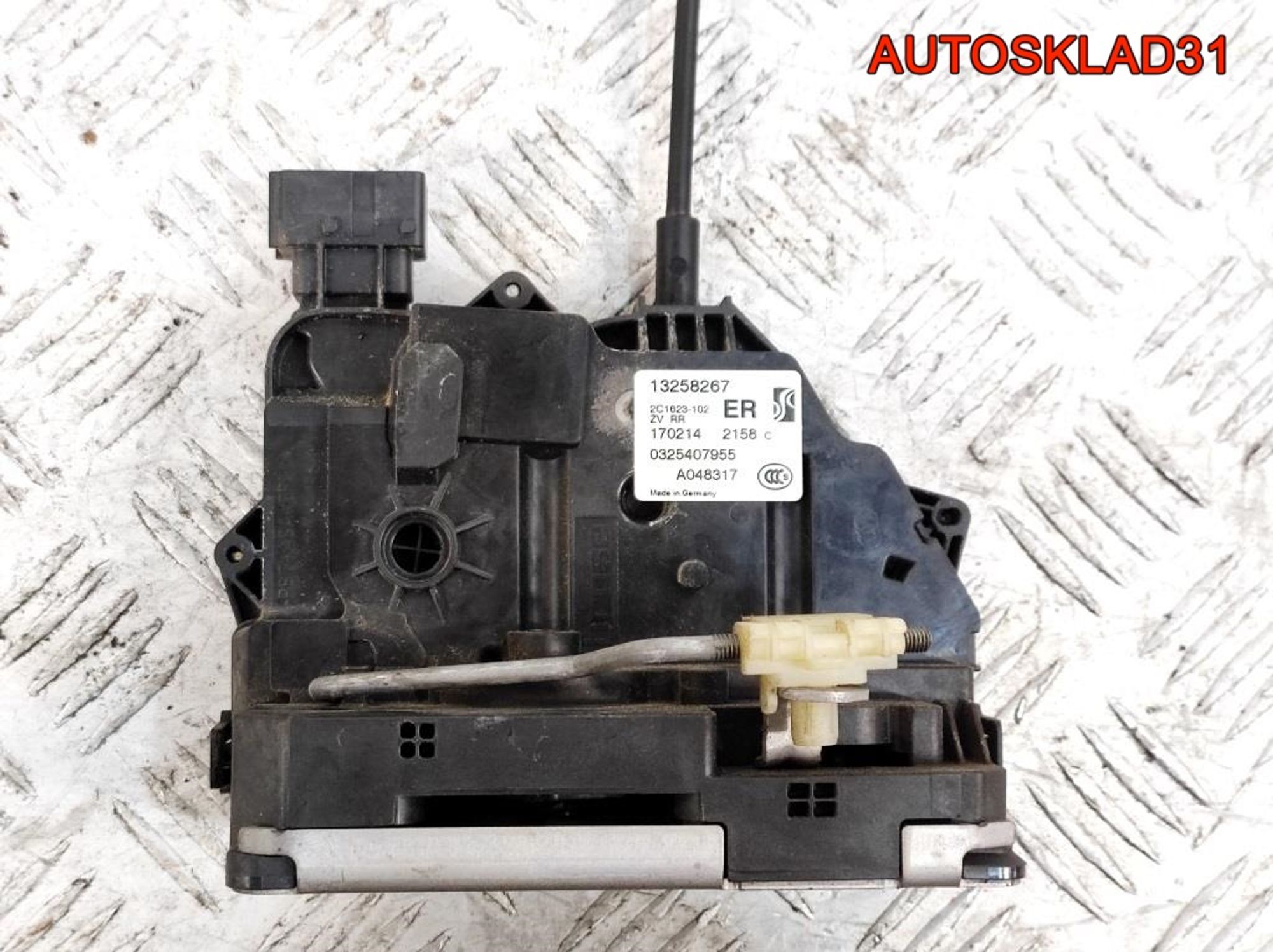 Замок двери задней правой Opel Corsa D 13258267, 4000 рублей, Дубовое