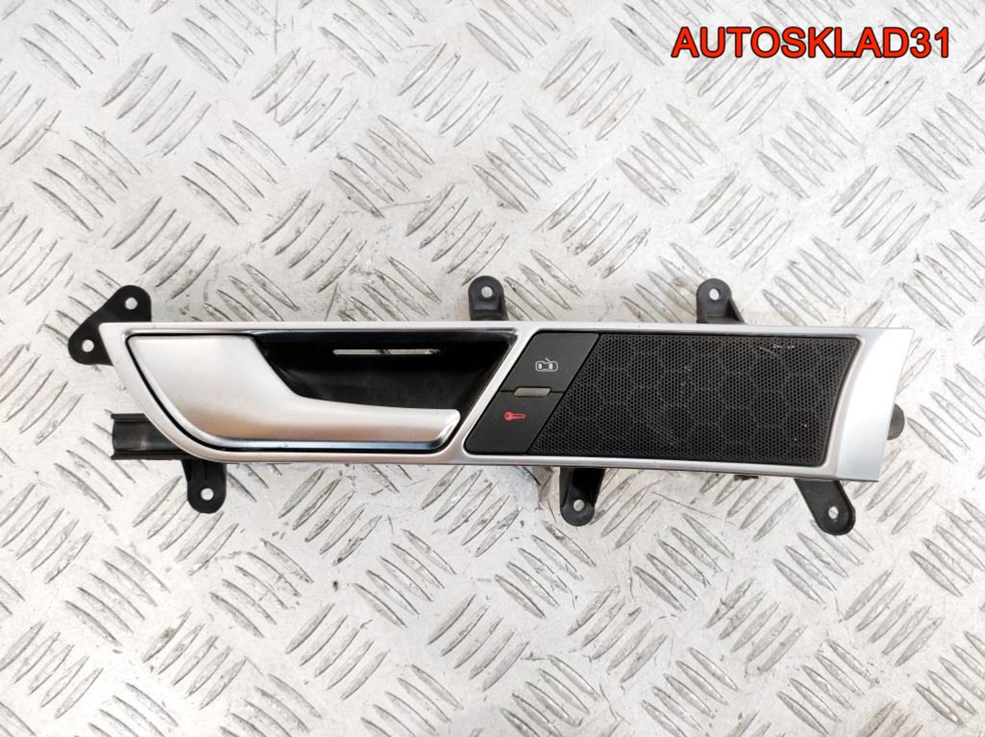 Ручка двери внутренняя передняя левая Audi A6 C6 4F0837019C, 1500 рублей, Дубовое