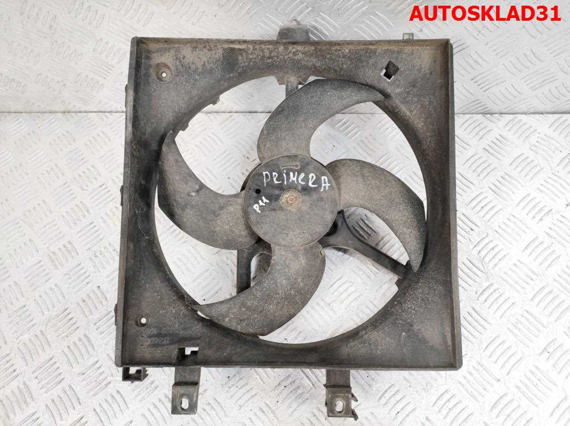 Вентилятор радиатора Nissan Primera P11E 2,0 Бензин 21481XXXX, 1000 рублей, Дубовое