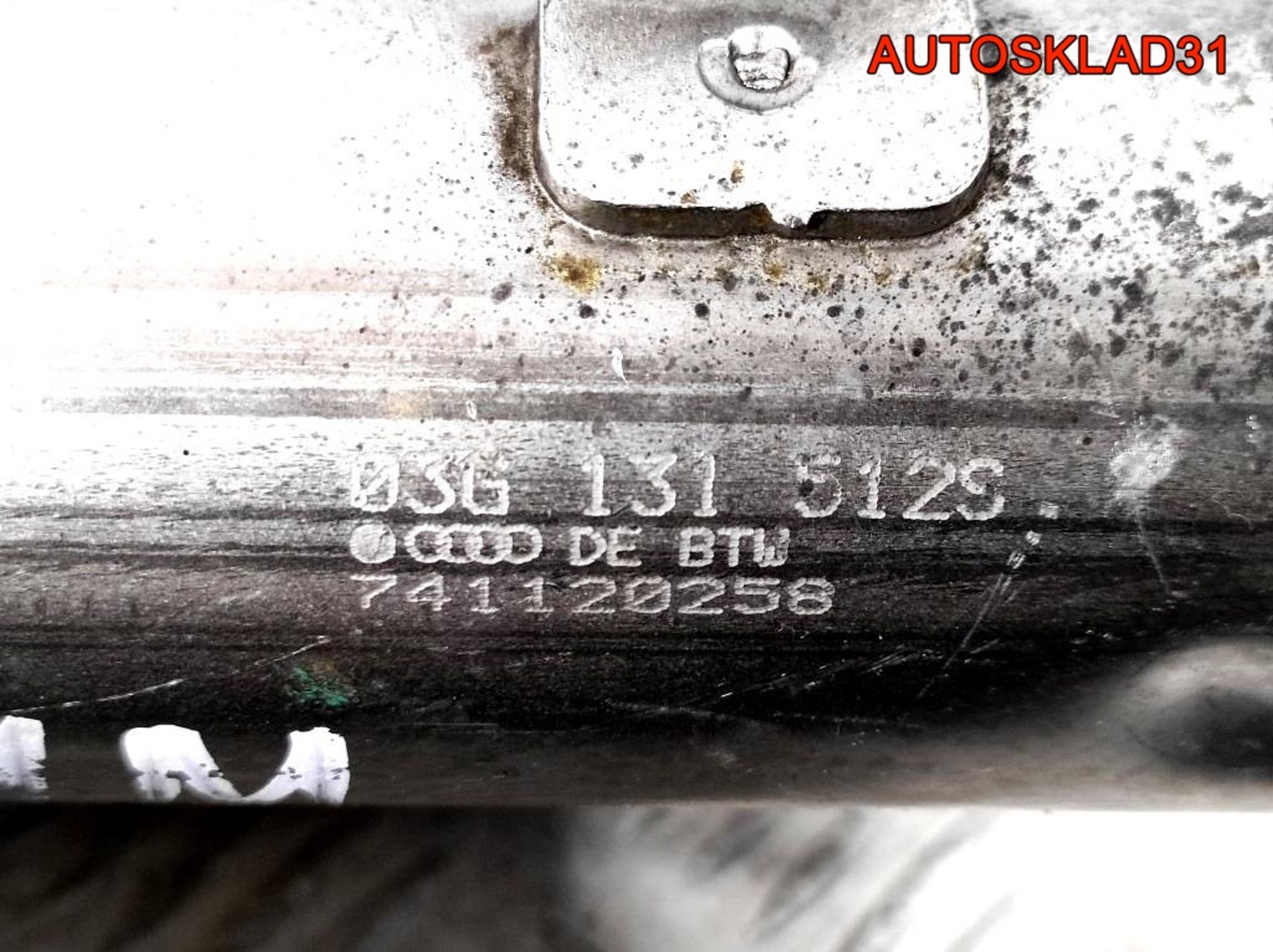 Радиатор EGR VW Passat B6 2,0 BMM 03G131512S, 1400 рублей, Дубовое