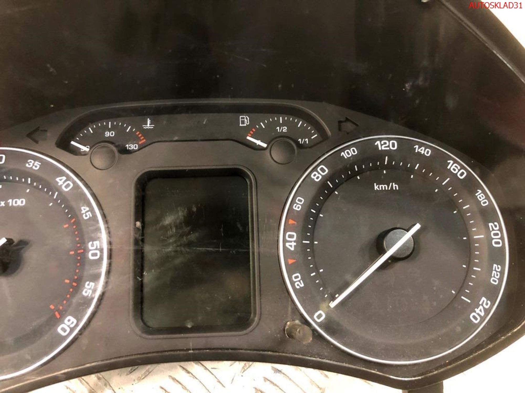 Панель приборов Skoda Octavia A5 1Z0920842H дизель, 14000 рублей, Дубовое