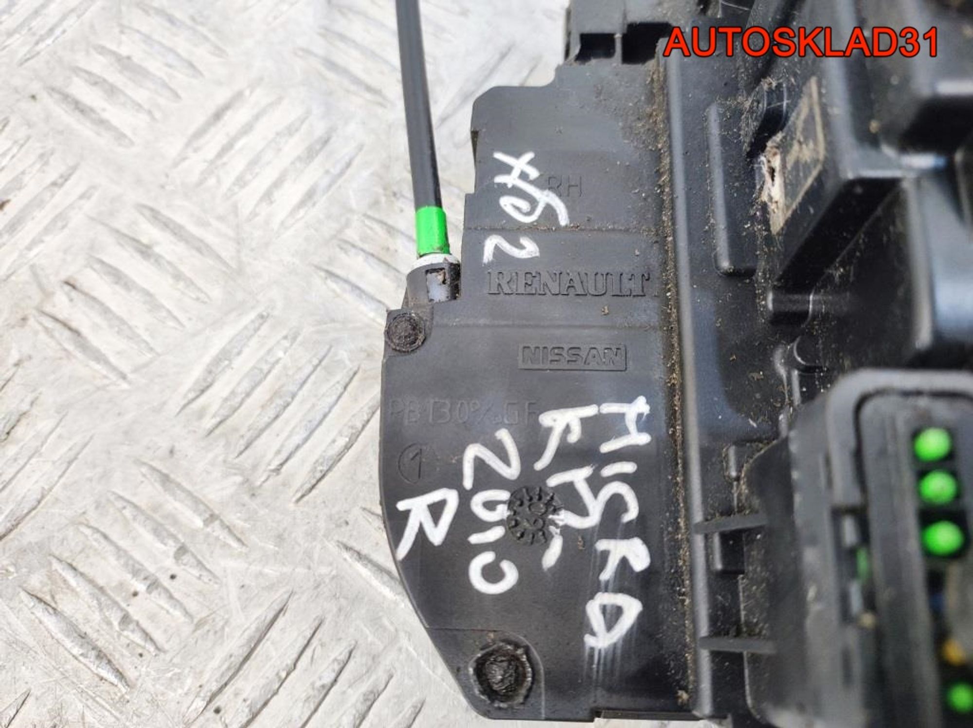 Замок передней правой двери Nissan Micra K12, 2100 рублей, Дубовое