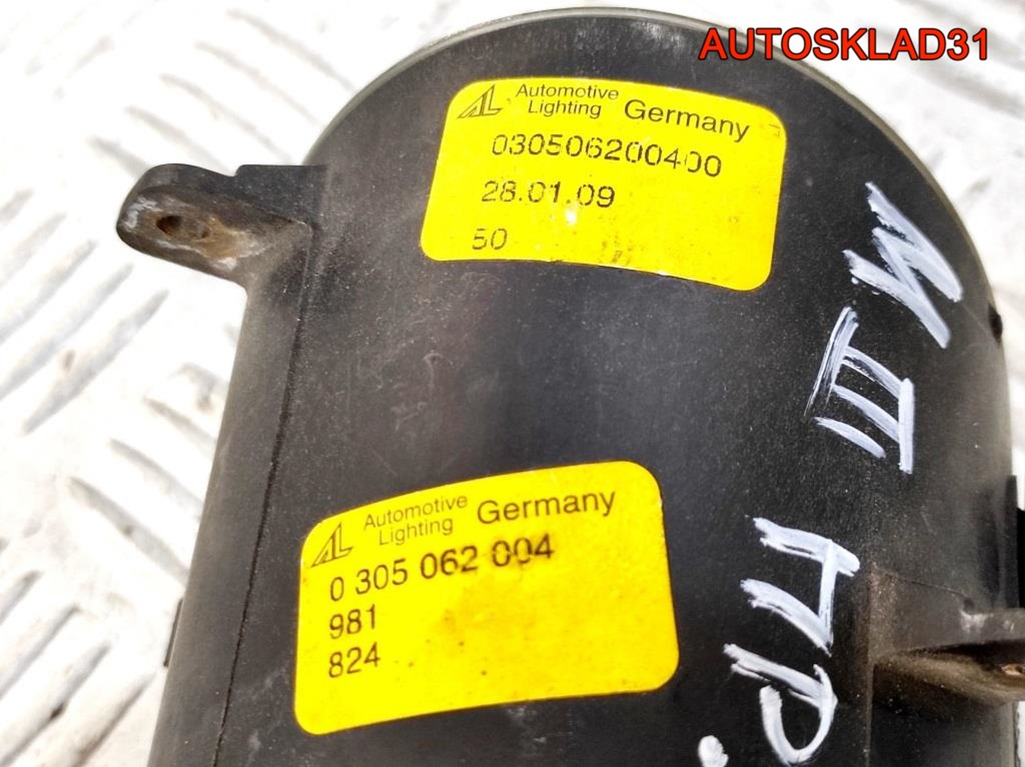 Фара противотуманная правая Ford Mondeo 3, 1400 рублей, Дубовое