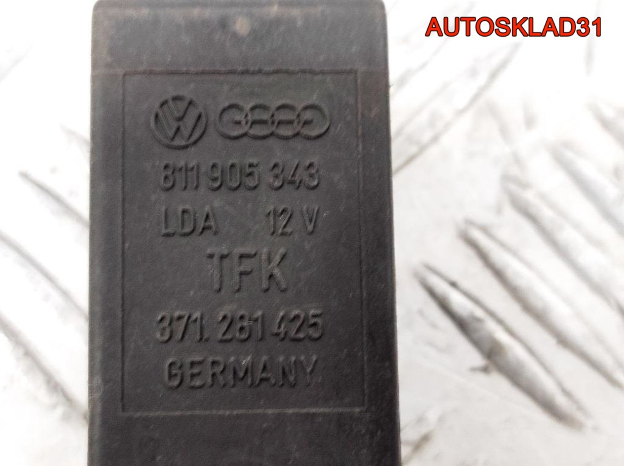 Реле холостого хода Audi 100 C3 811905343, 700 рублей, Дубовое