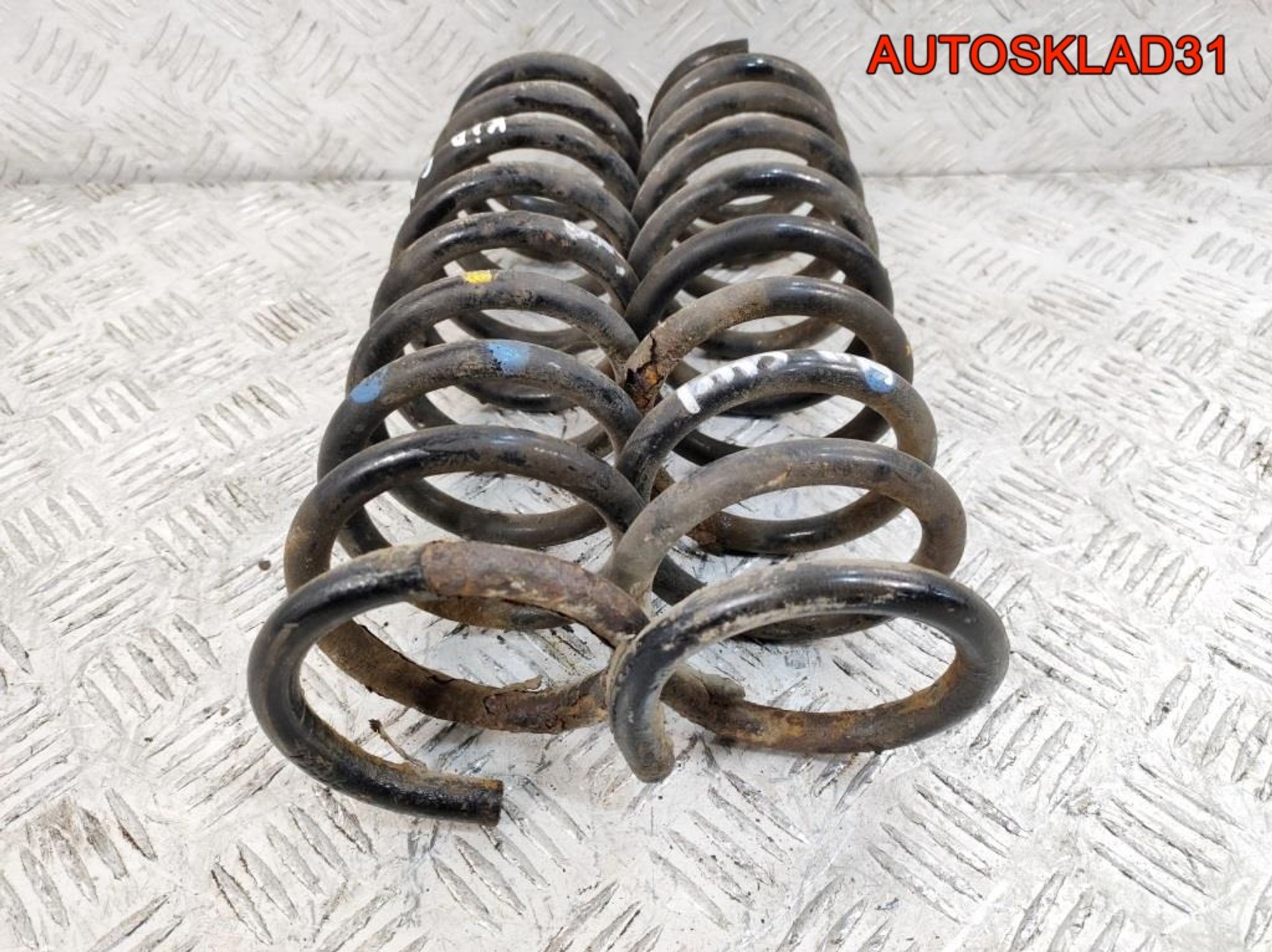 Пружина задняя 2 Синие 1 Жёлтая метки Комплект Kia Ceed 1, 2000 рублей, Дубовое