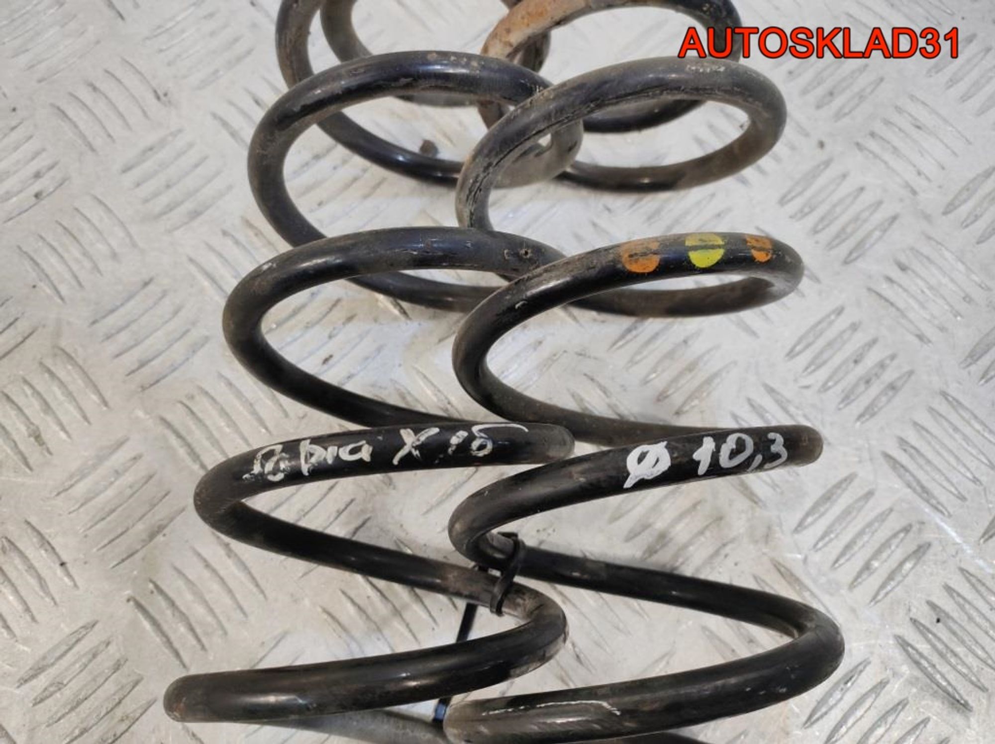 Пружина задняя комплект Skoda Fabia 6Q0511115K, 1800 рублей, Дубовое