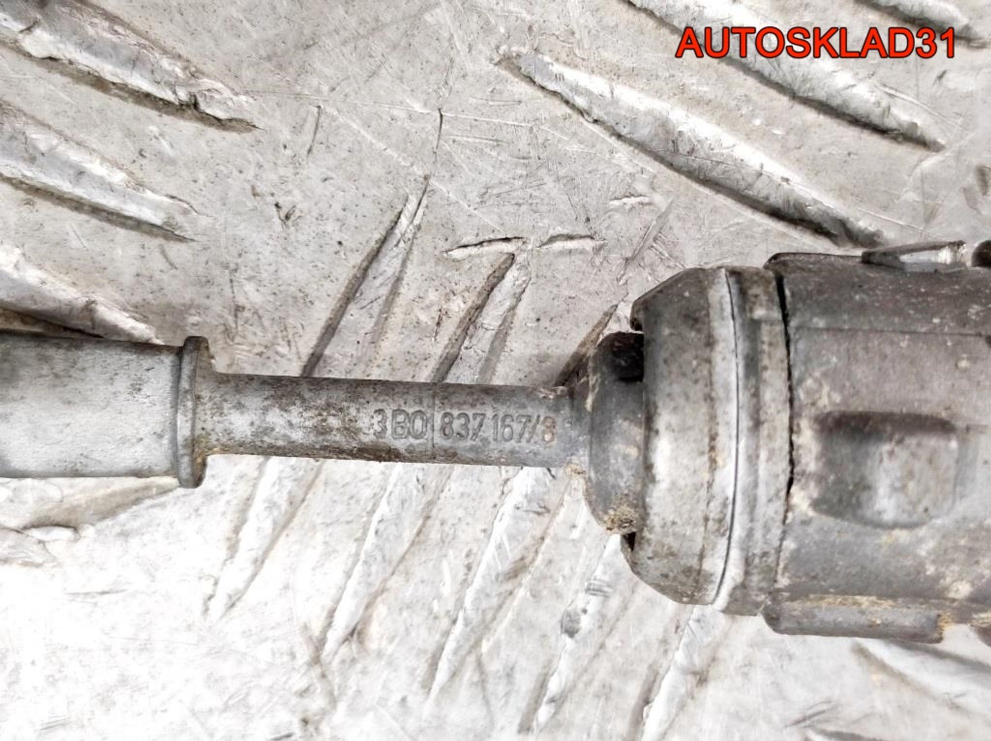 Комплект замок зажигания и личинки с ключом VW Passat B5 4B0905851A, 5000 рублей, Дубовое