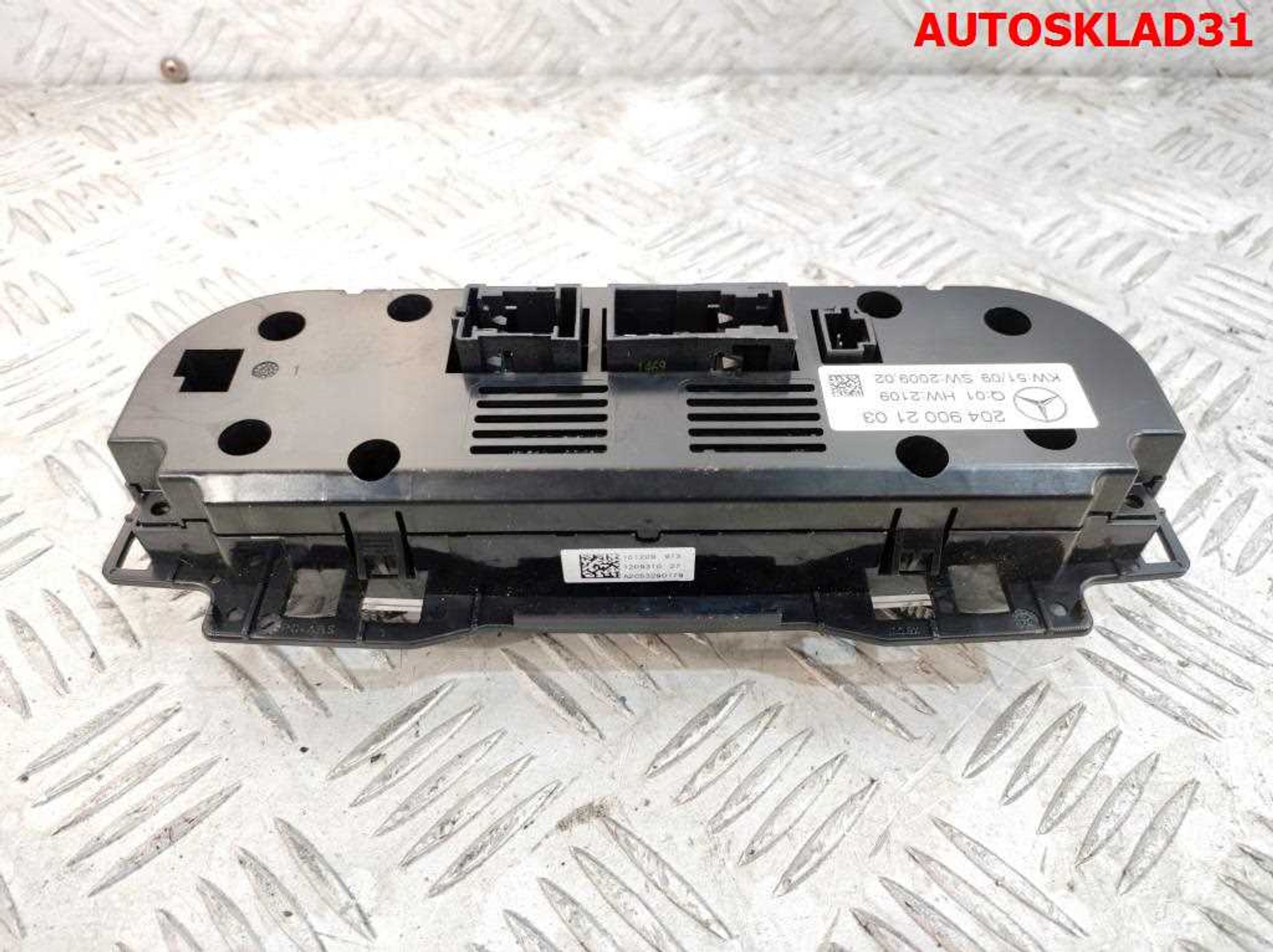 Блок управления климата Mercedes GLK X204 A2049002103, 3000 рублей, Дубовое