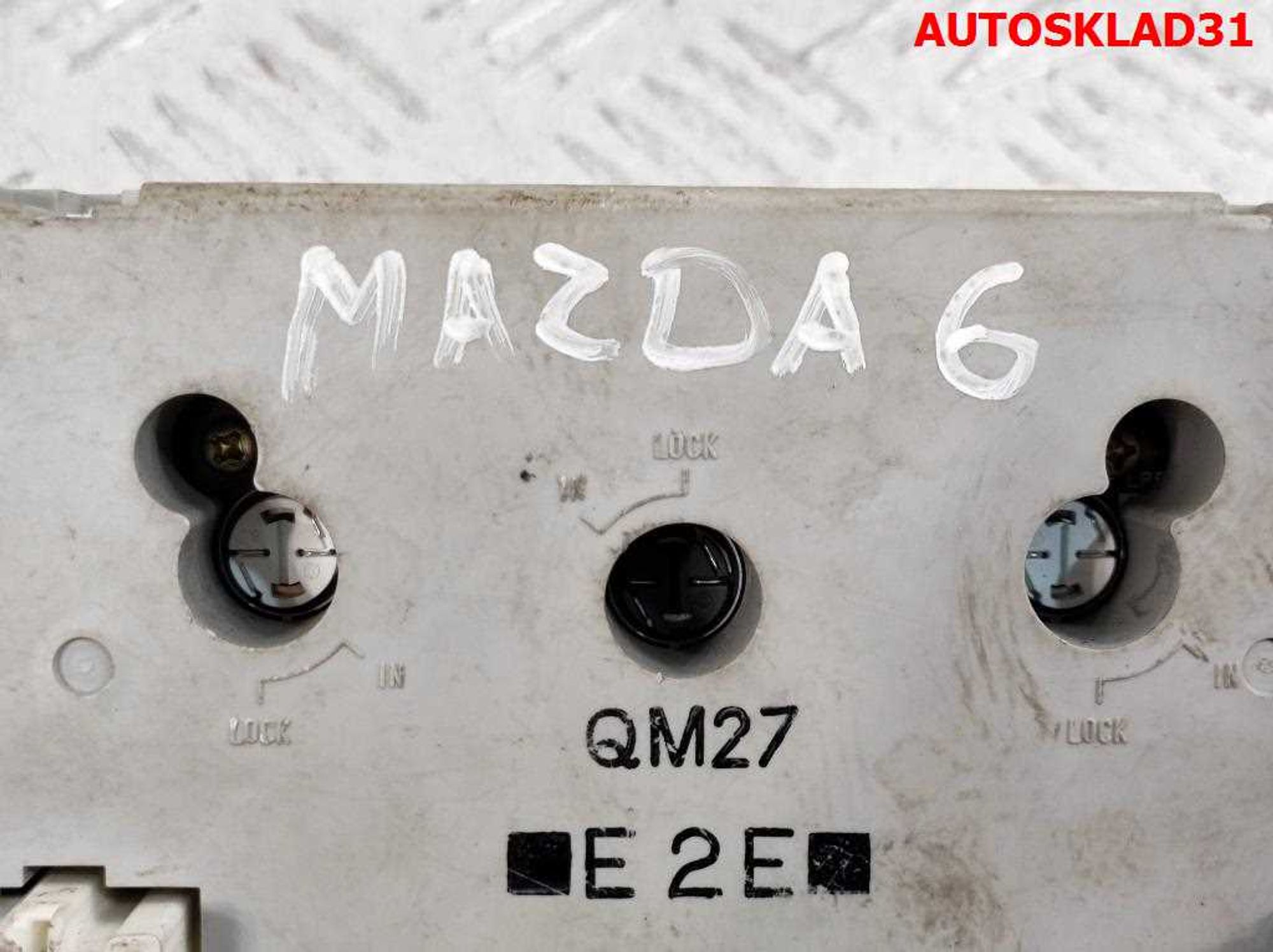 Блок управления отопителем Mazda 6 GG GJ6R61190A, 2500 рублей, Дубовое