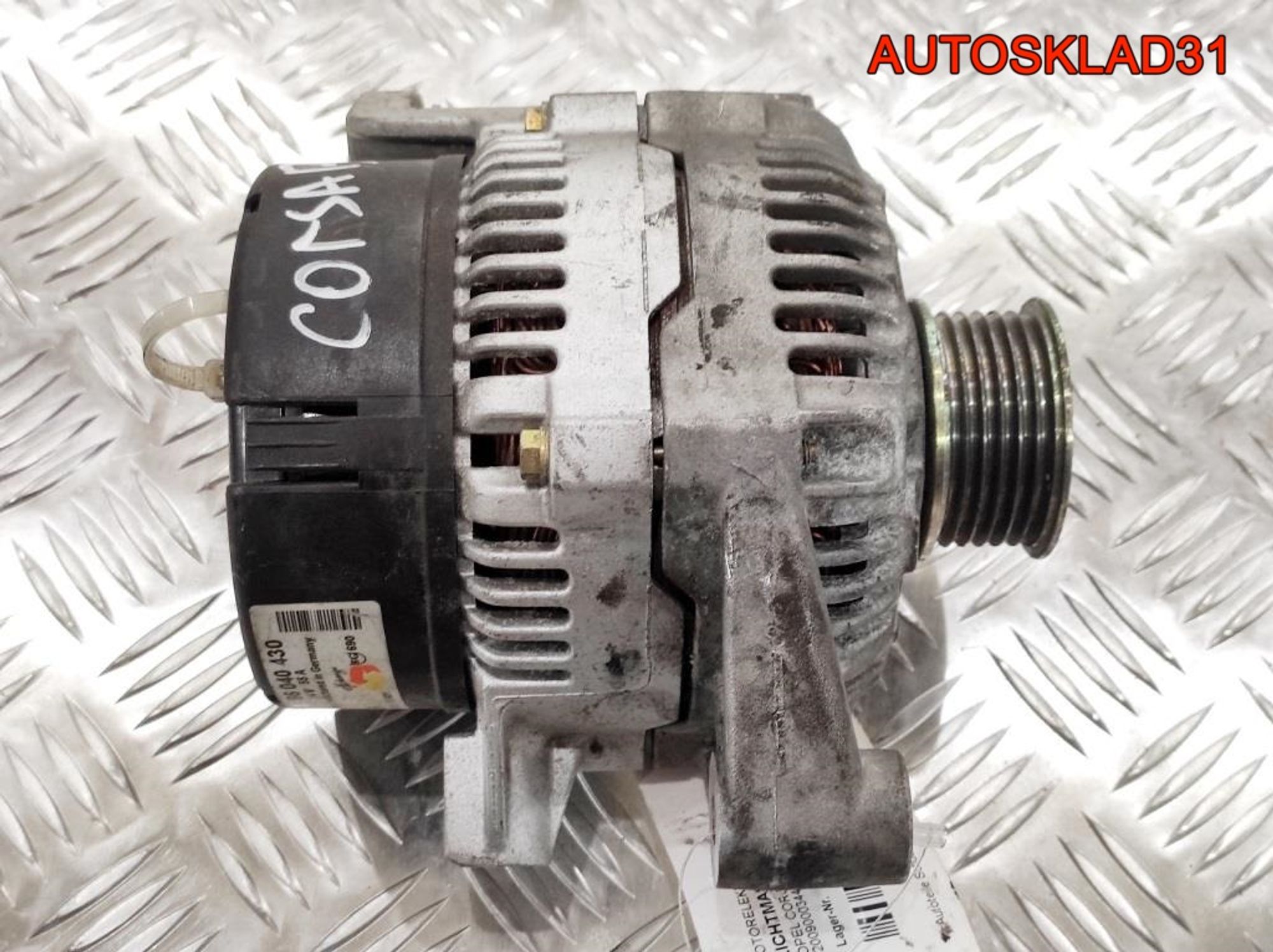 Генератор 55A Opel Corsa B 1,4 Бензин 0123100001, 4000 рублей, Дубовое