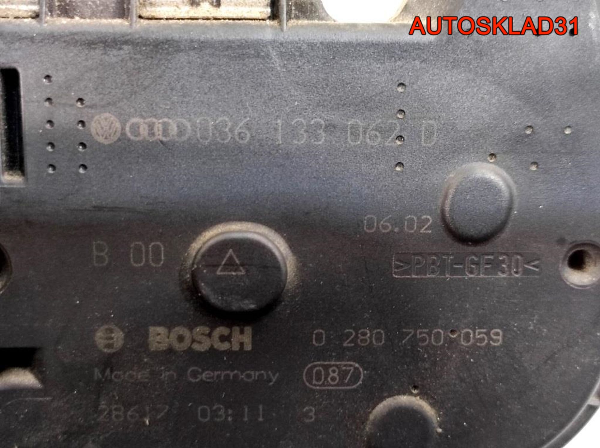 Заслонка дроссельная VW Golf 1.6 BAD 036133062D, 5000 рублей, Дубовое