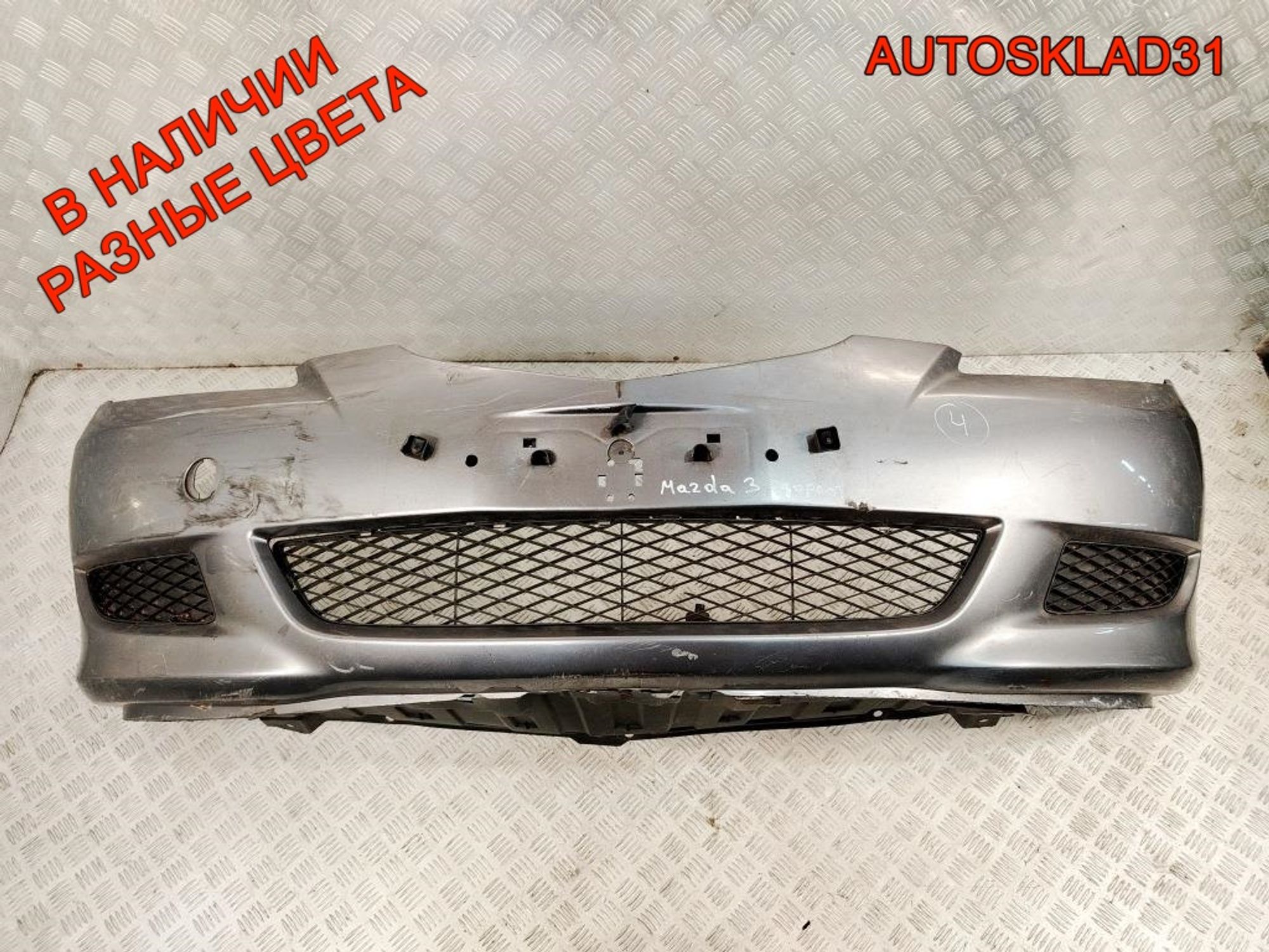 Бампер передний Mazda 3 BK Хетчбэк BP4K50031 Дорест, 15000 рублей, Дубовое