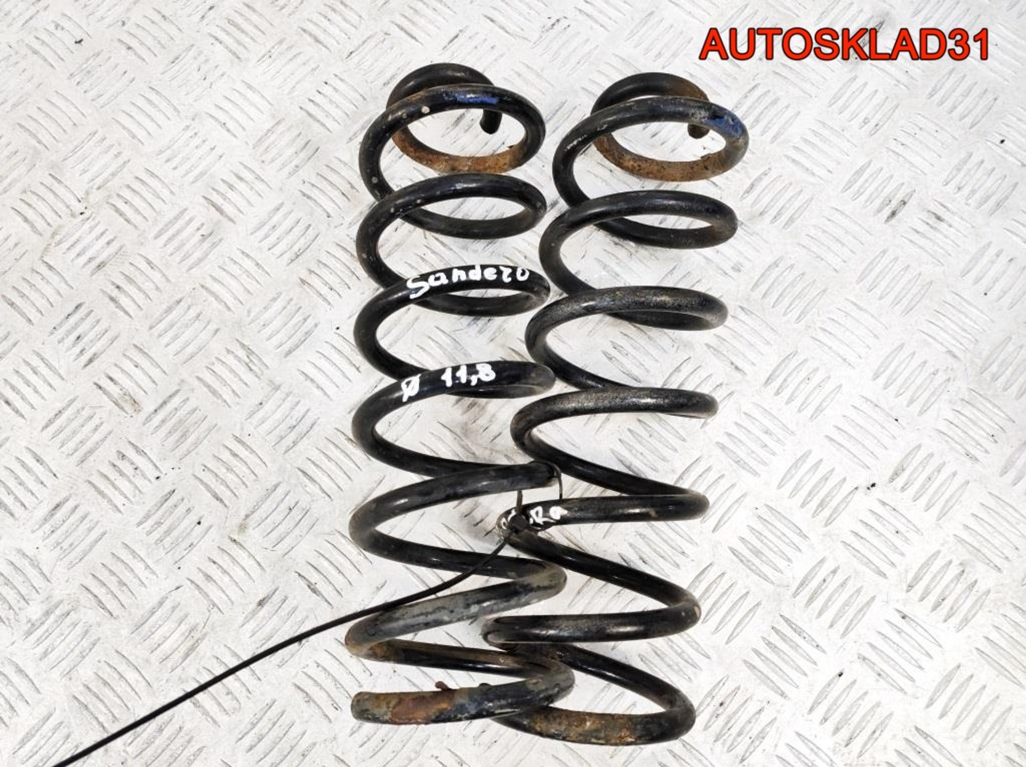 Пружина задняя Комплект Renault Sandero 550209436R, 1800 рублей, Дубовое