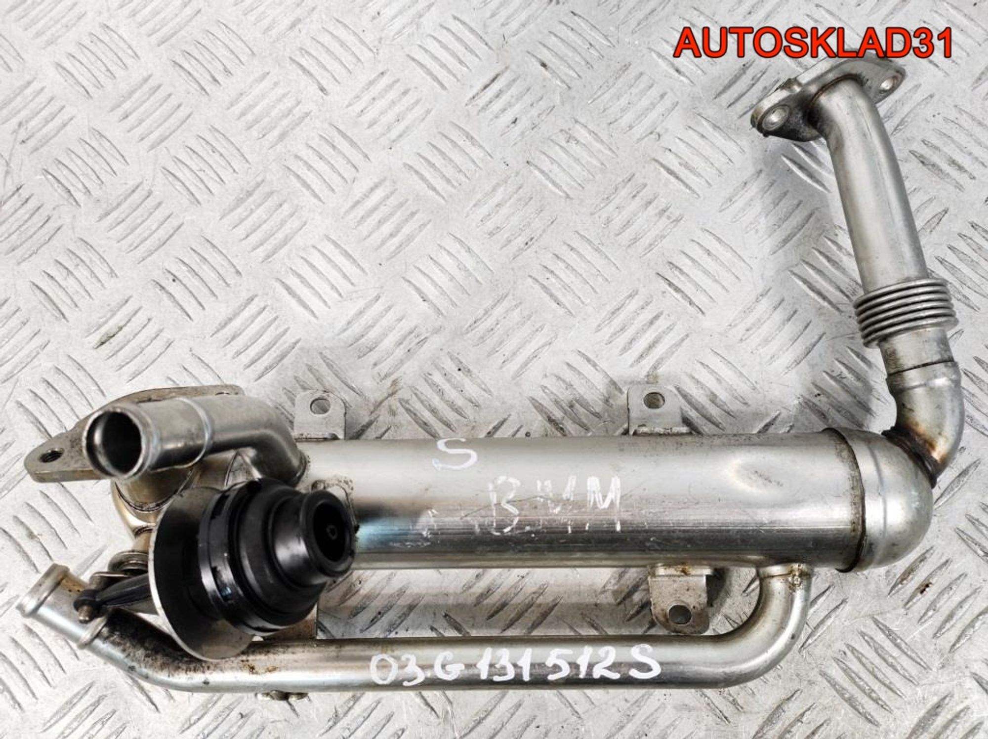 Радиатор EGR VW Passat B6 2,0 BMM 03G131512S, 1400 рублей, Дубовое