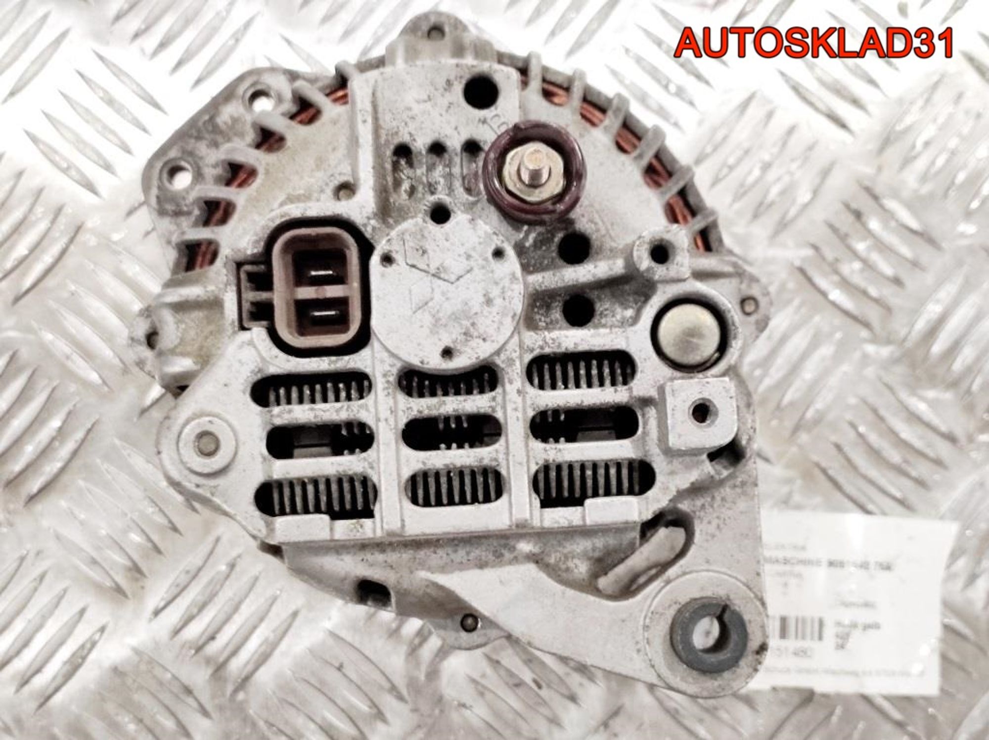 Генератор 75A Mitsubishi Pajero 2 3,0 Бензин MD141855 (Р), 6000 рублей, Дубовое