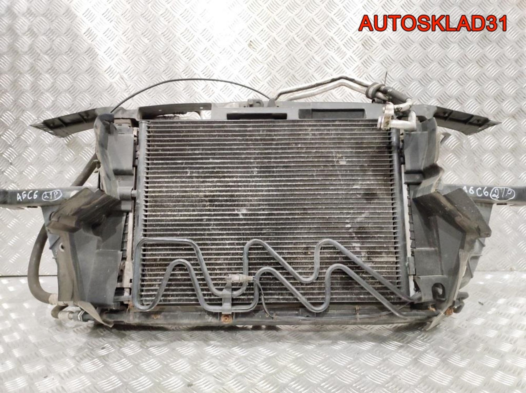 Панель передняя в сборе Audi A6 C5 2,4 Бензин МКПП, 25000 рублей, Дубовое