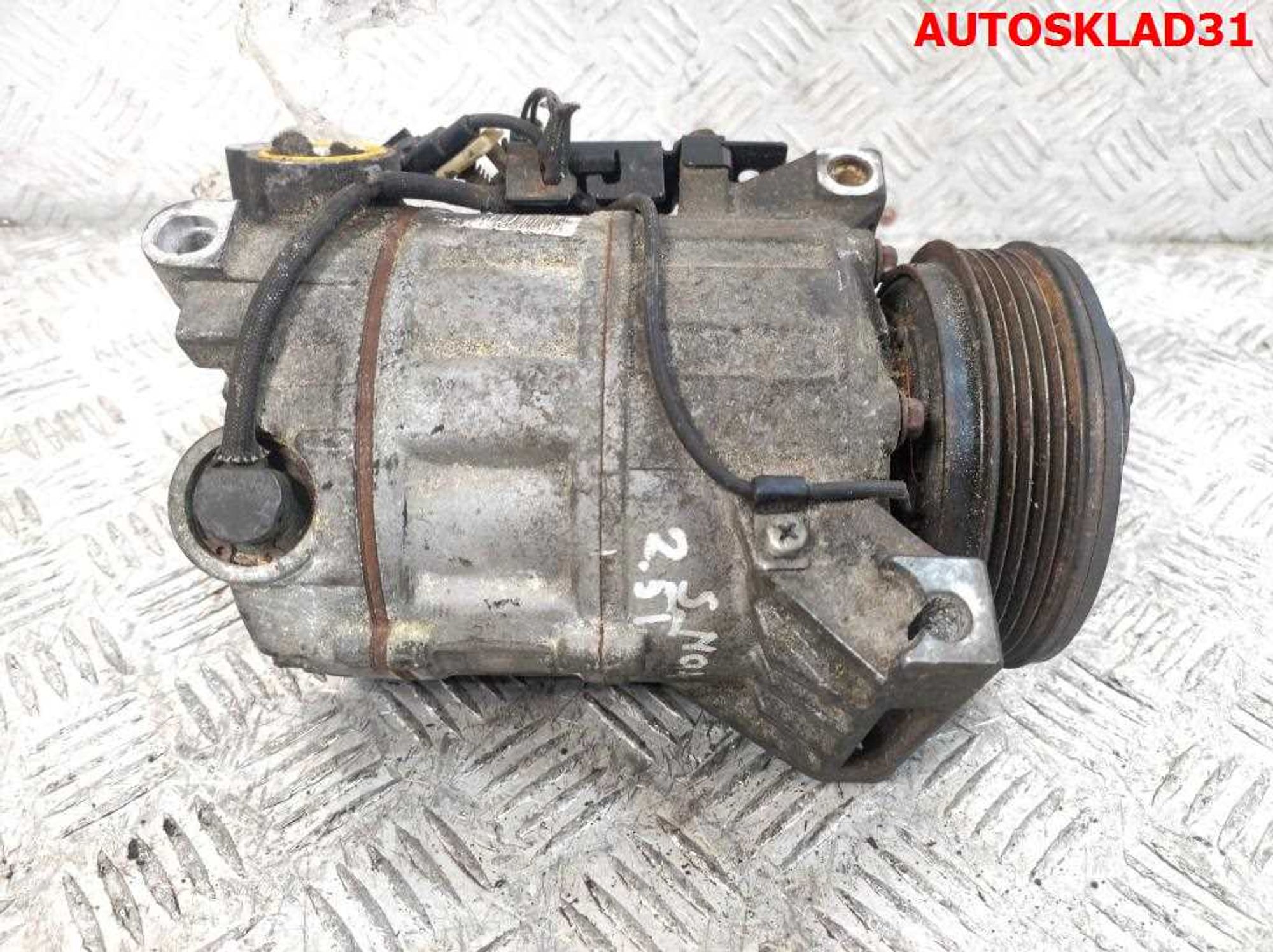 Компрессор кондиционера Ford S-MAX 2,5 Бензин 6G9N19D623ED, 14000 рублей, Дубовое