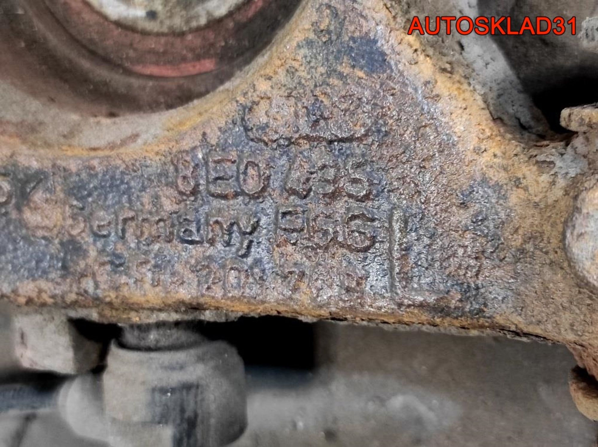 Кулак поворотный задний левый 4WD Audi A4 B6 8E0505435, 1200 рублей, Дубовое