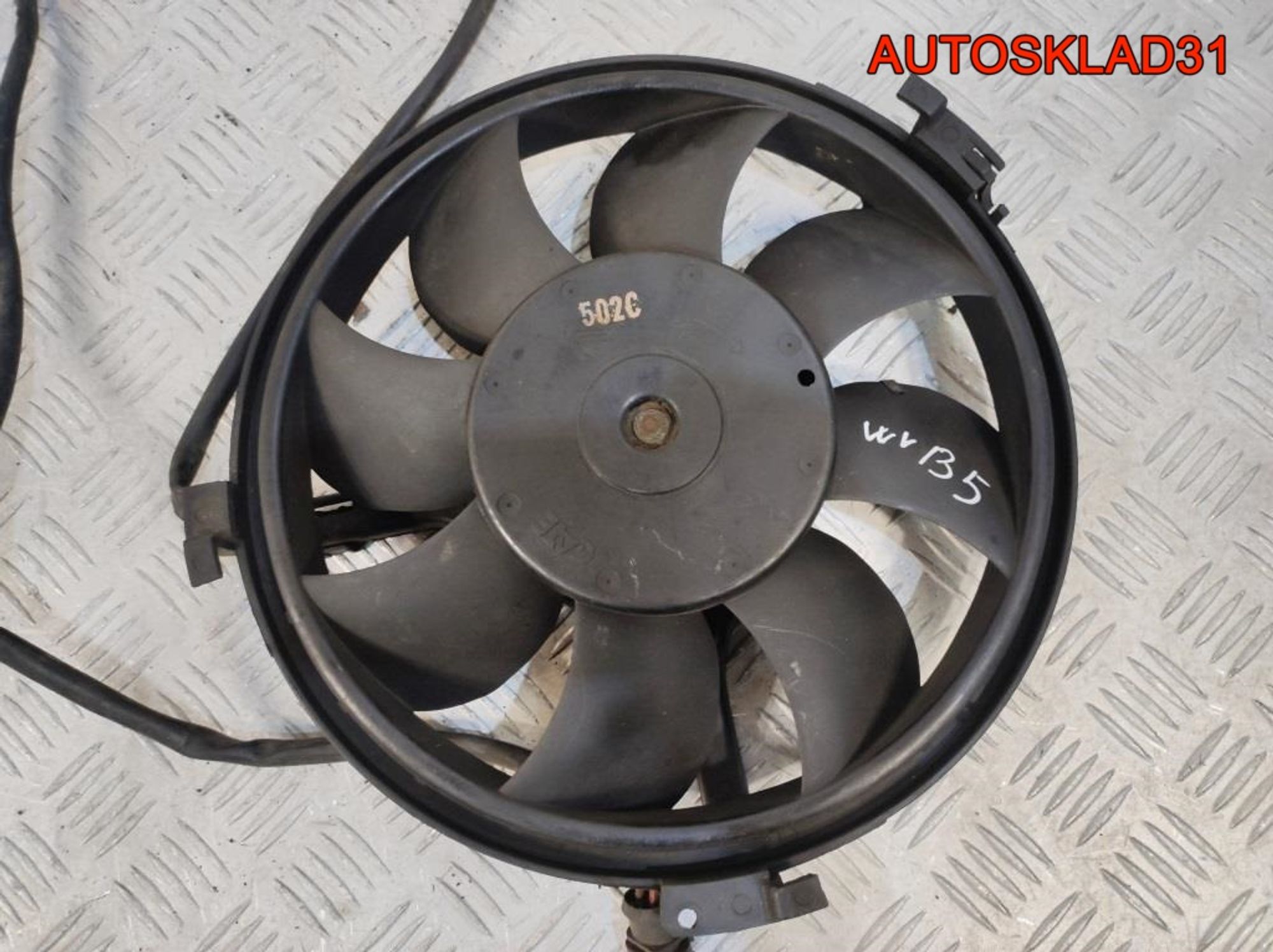 Вентилятор радиатора VW Passat B5 8D0959455R, 2900 рублей, Дубовое