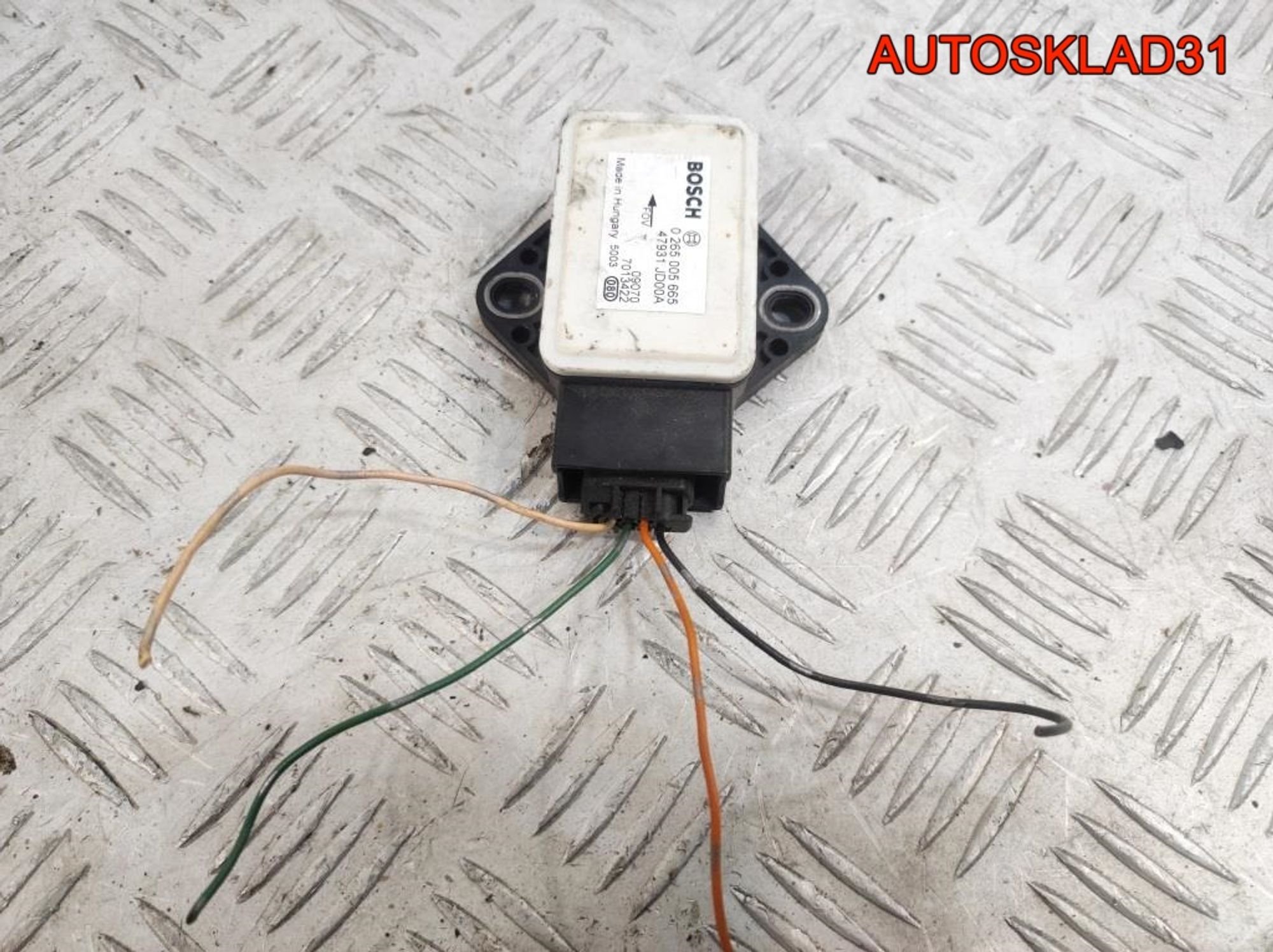 Датчик ускорения Nissan Qashqai J10 1.5 K9K 47931JD00A, 1000 рублей, Дубовое