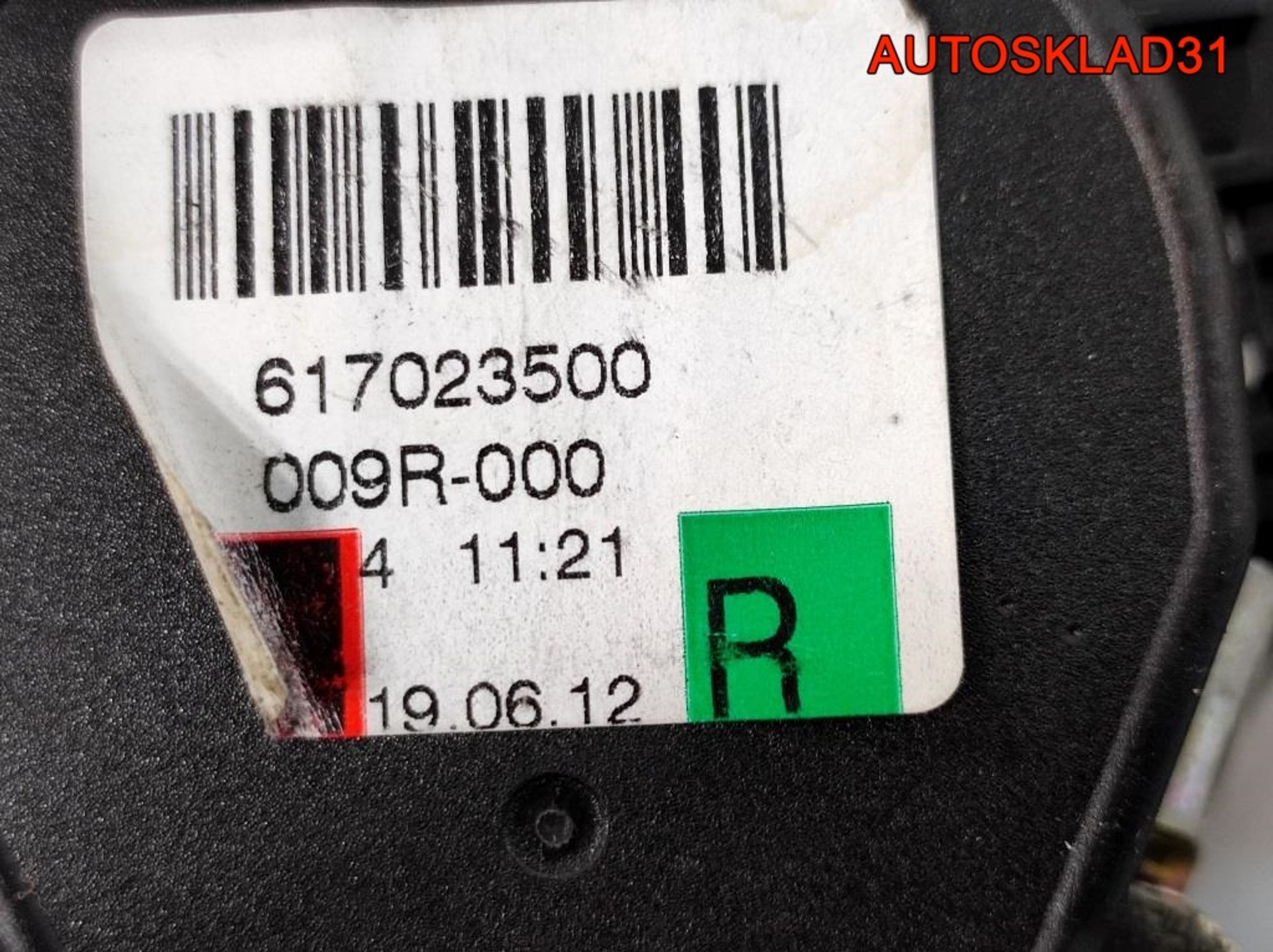 Ремень безопасности перед правый Opel Astra J 13394804, 4100 рублей, Дубовое