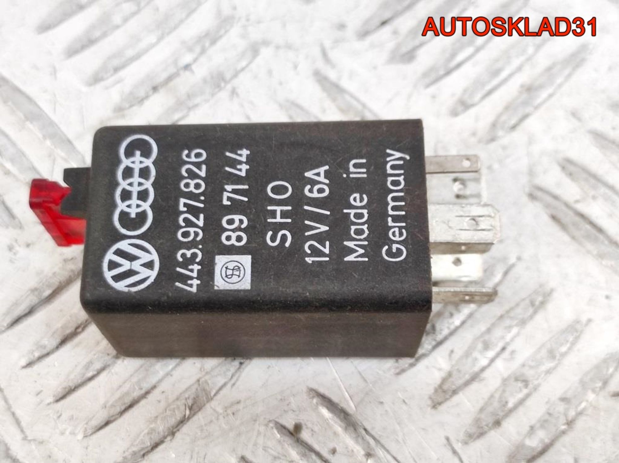Реле ABS 76 Audi 100 C4 443927826, 700 рублей, Дубовое