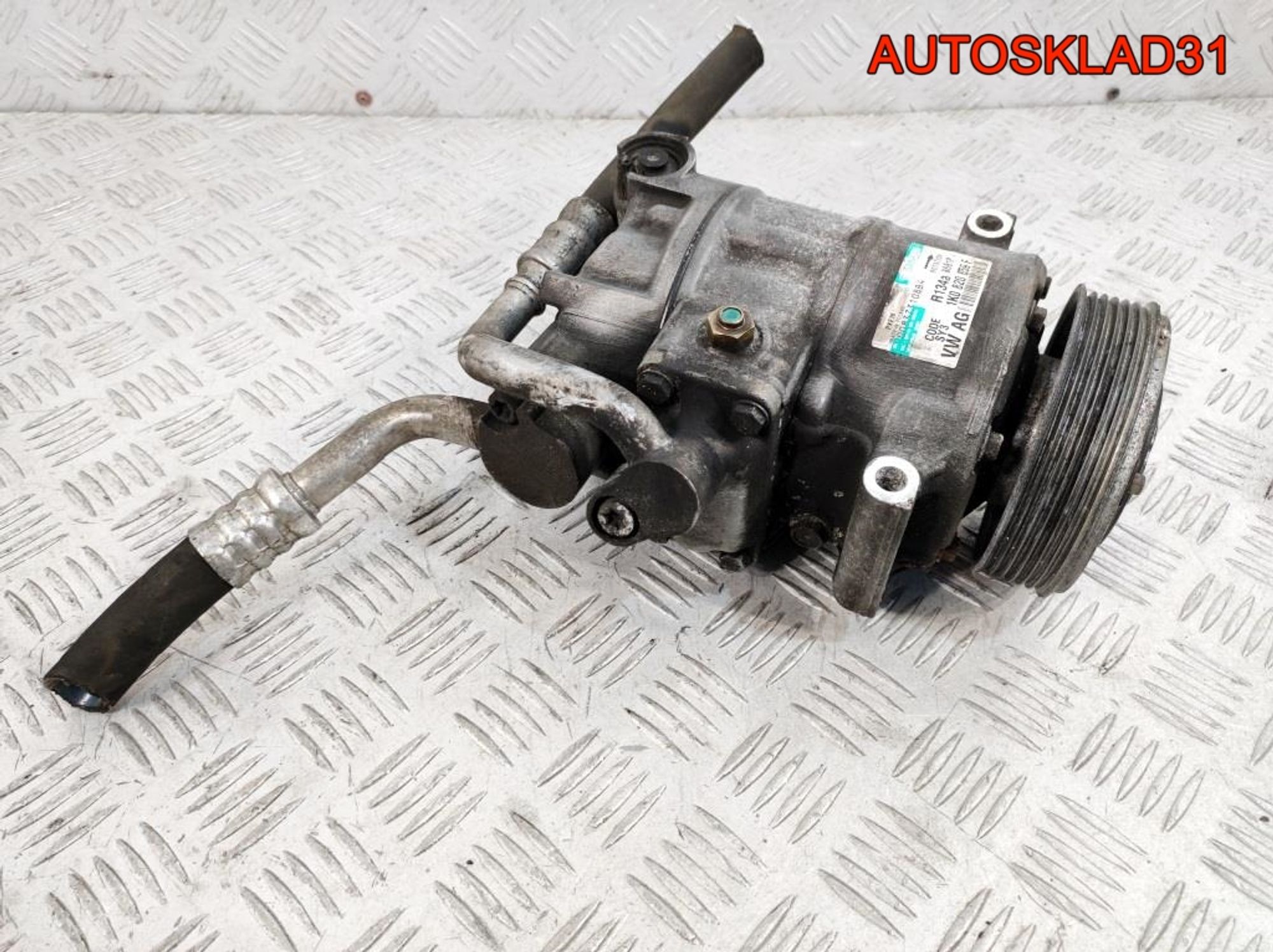 Компрессор кондиционера VW Passat B6 2.0 BMP Дизель 1K0820859F, 13500 рублей, Дубовое
