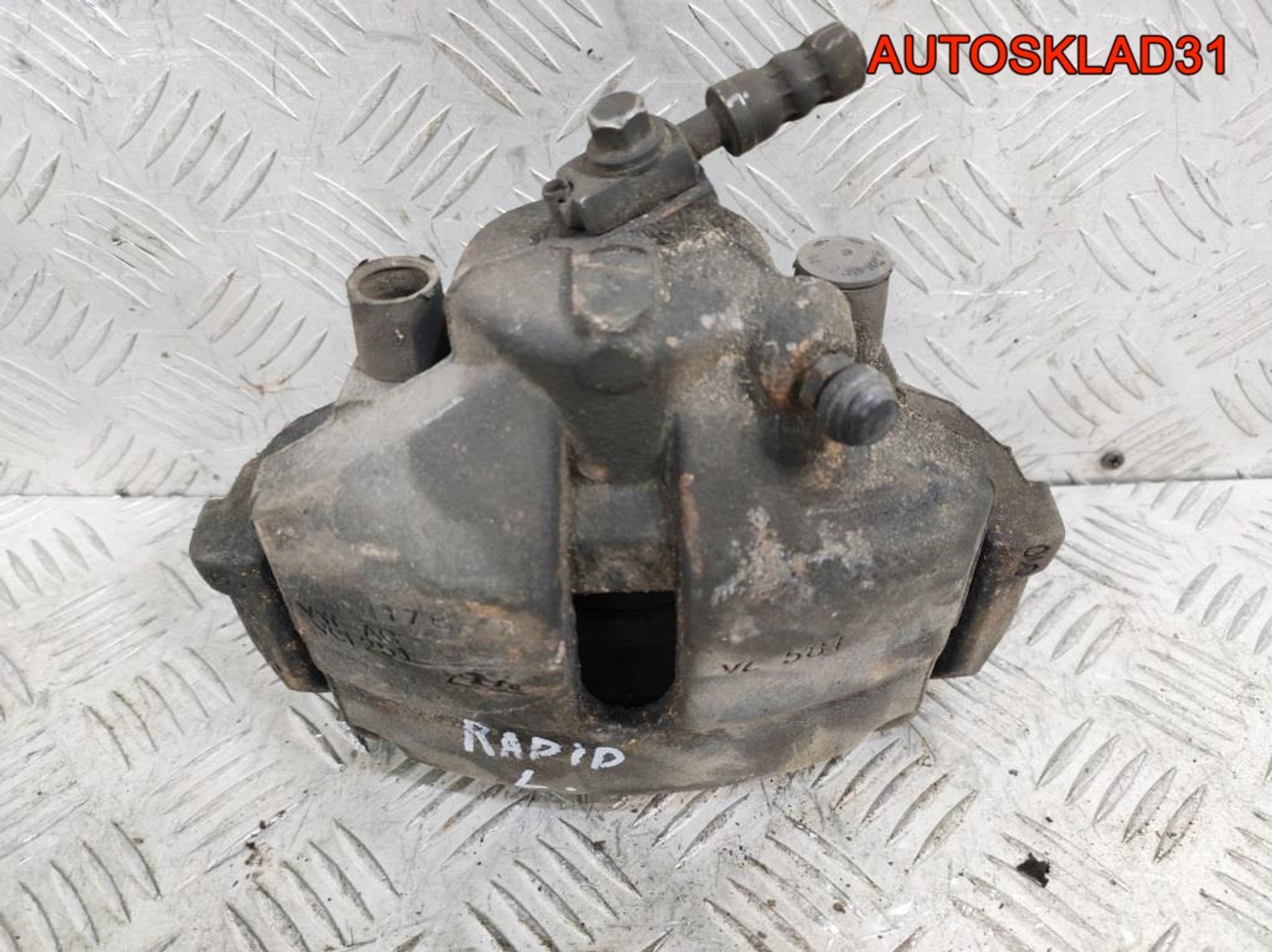 Суппорт тормозной передний левый Skoda Rapid 1K0615123E, 2300 рублей, Дубовое