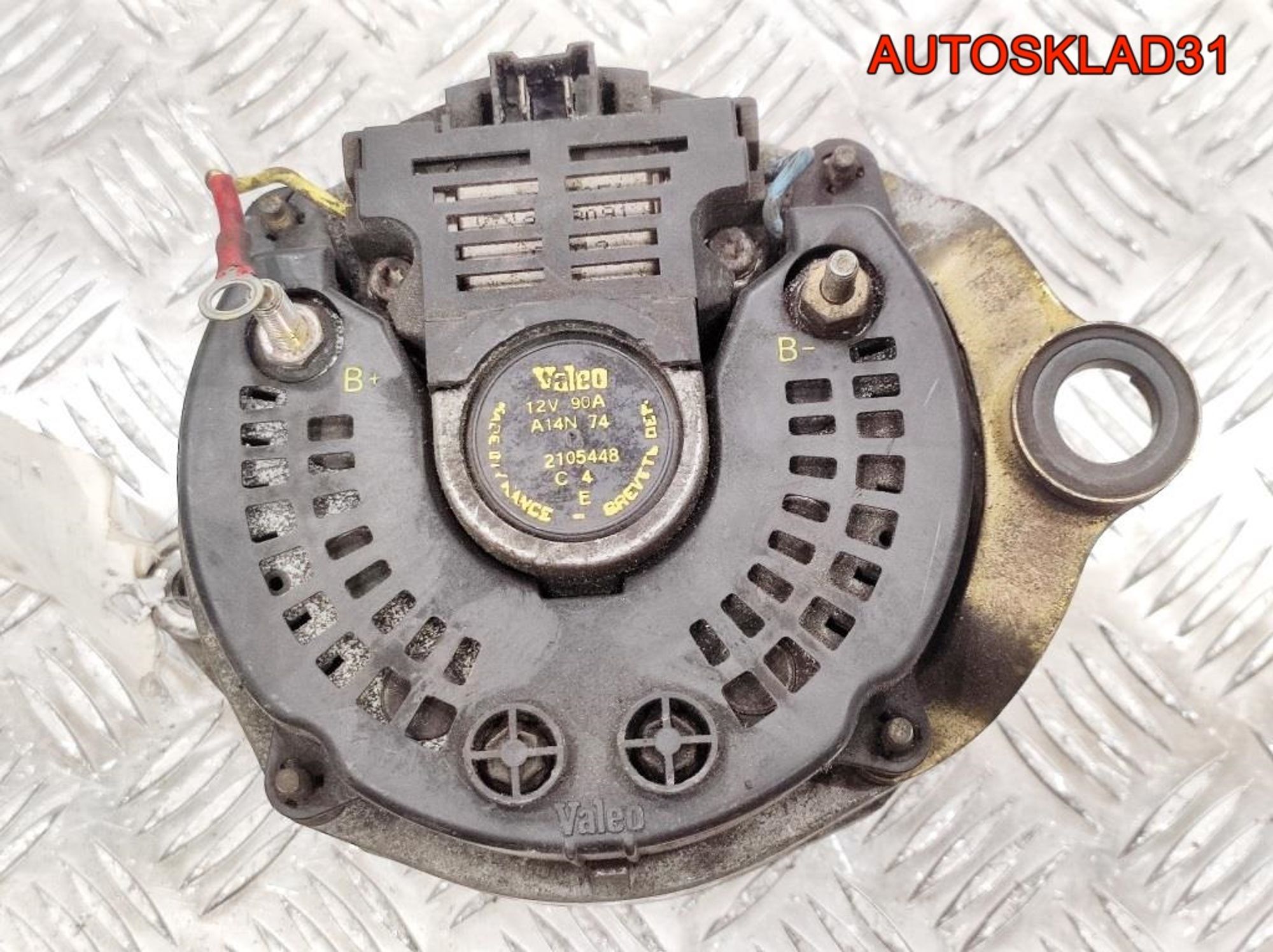 Генератор 90A Renault Clio 1 1,9 Дизель 2105448 (Р), 4000 рублей, Дубовое