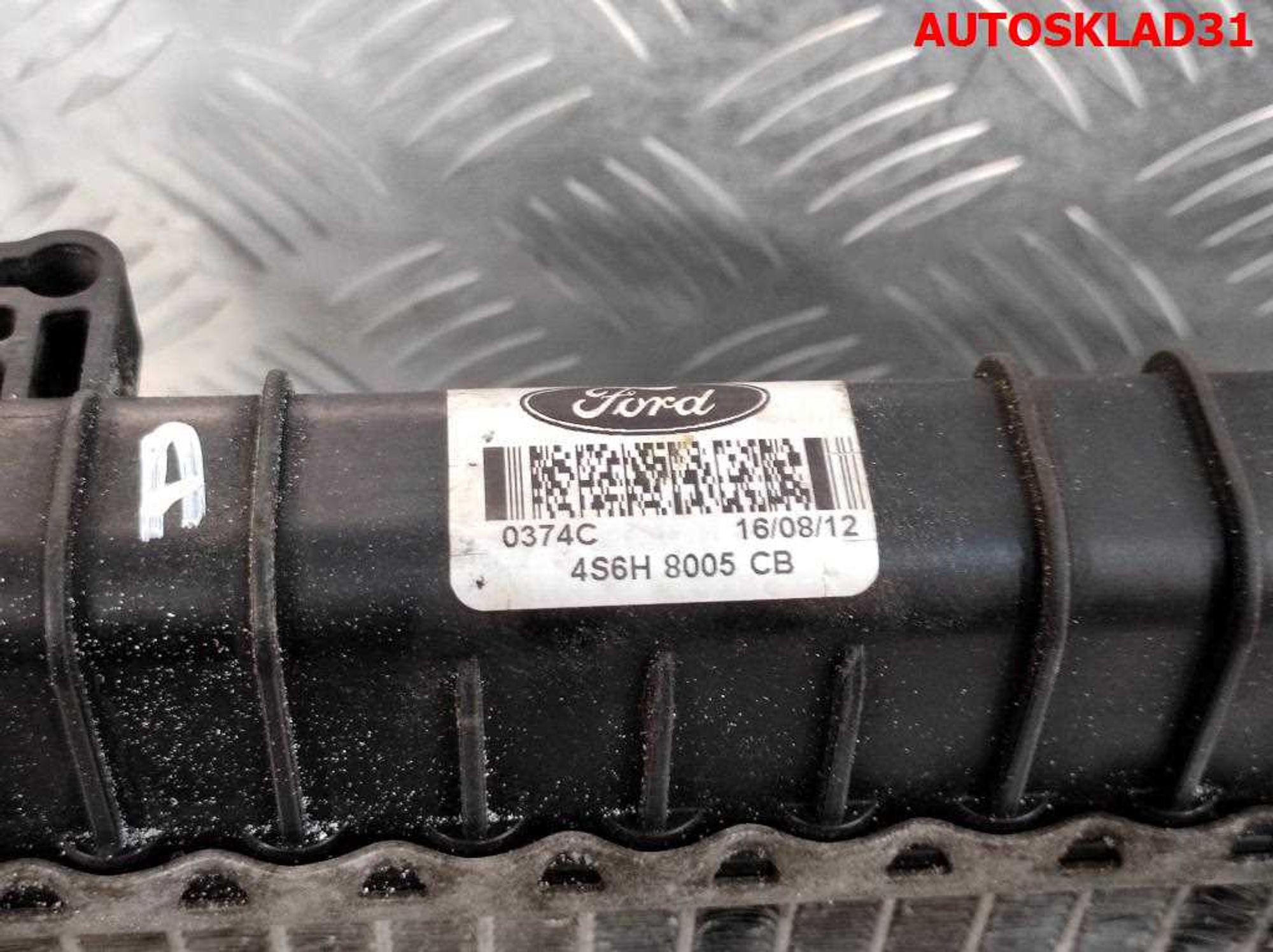 Радиатор основной Ford Fiesta 5 1,4 Дизель 4S6H8005CB, 1000 рублей, Дубовое