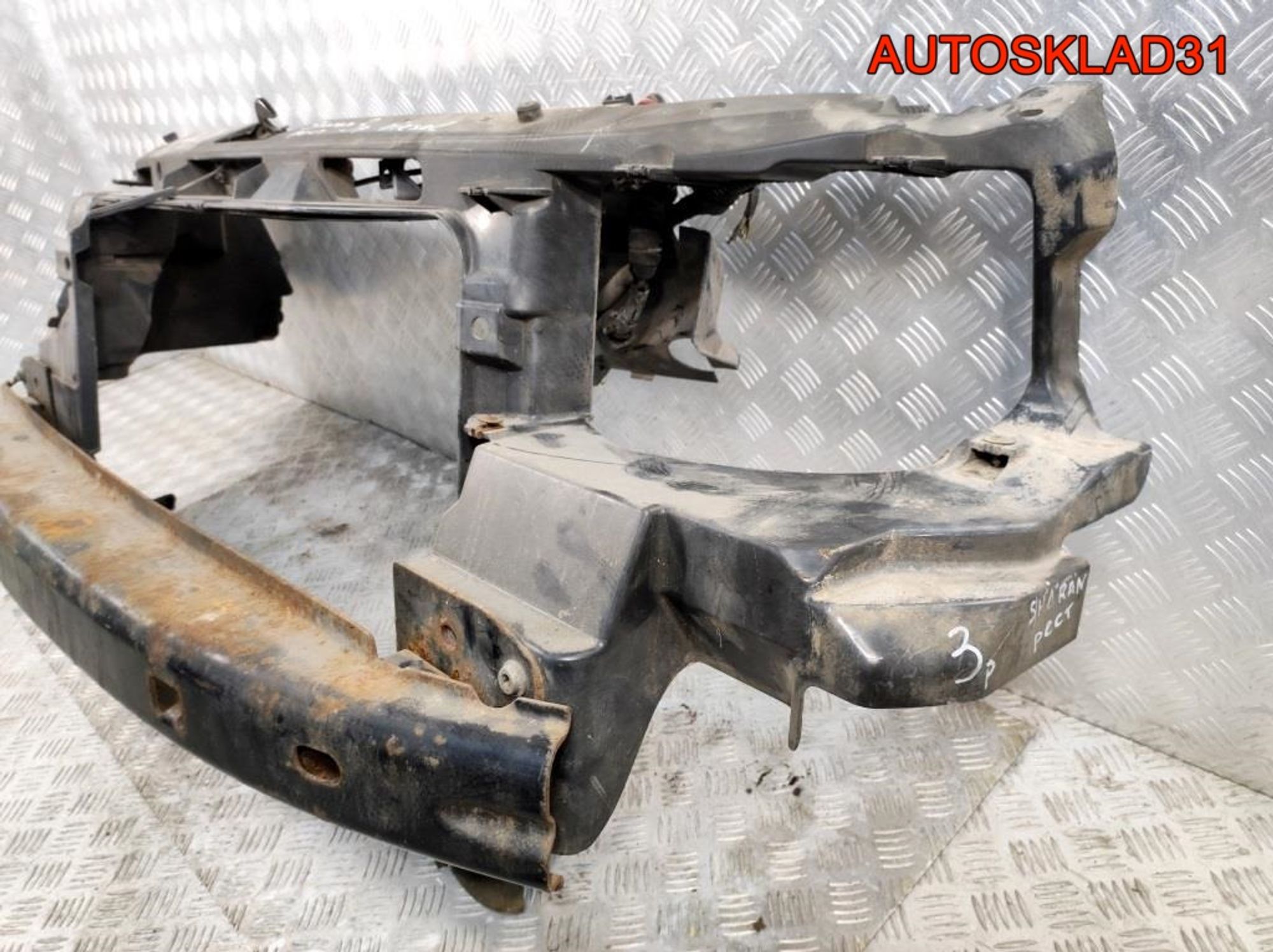 Панель передняя VW Sharan 1 Рест Дизель 7M3805598R, 6000 рублей, Дубовое