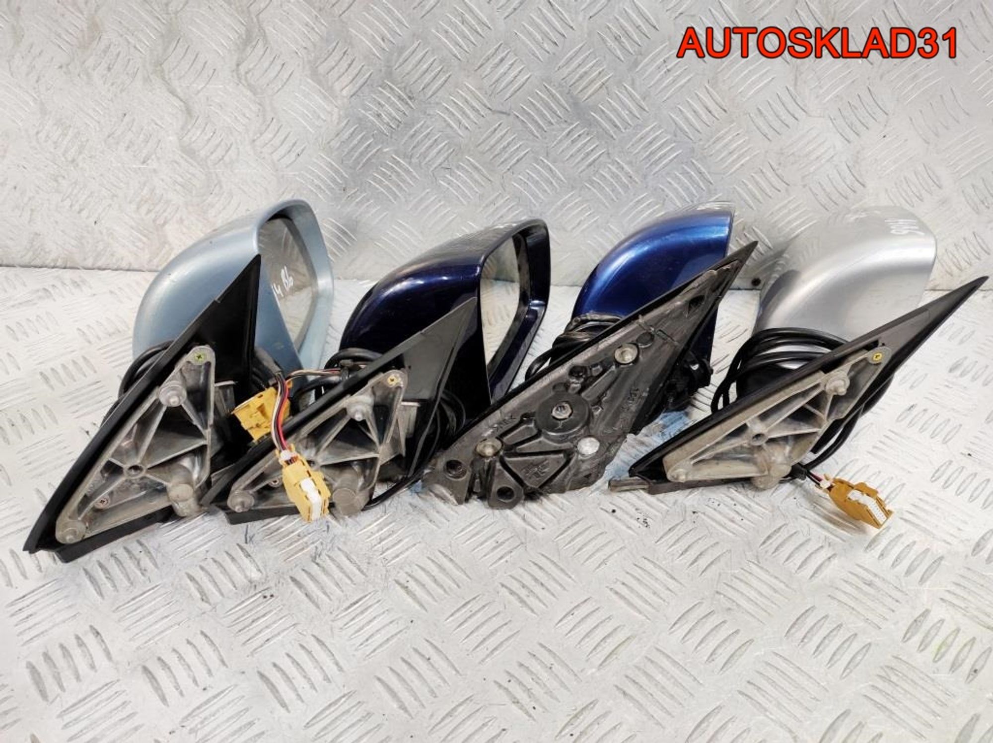 Зеркало правое 5 контактов Audi A4 B6 8E1858532AA, 2700 рублей, Дубовое