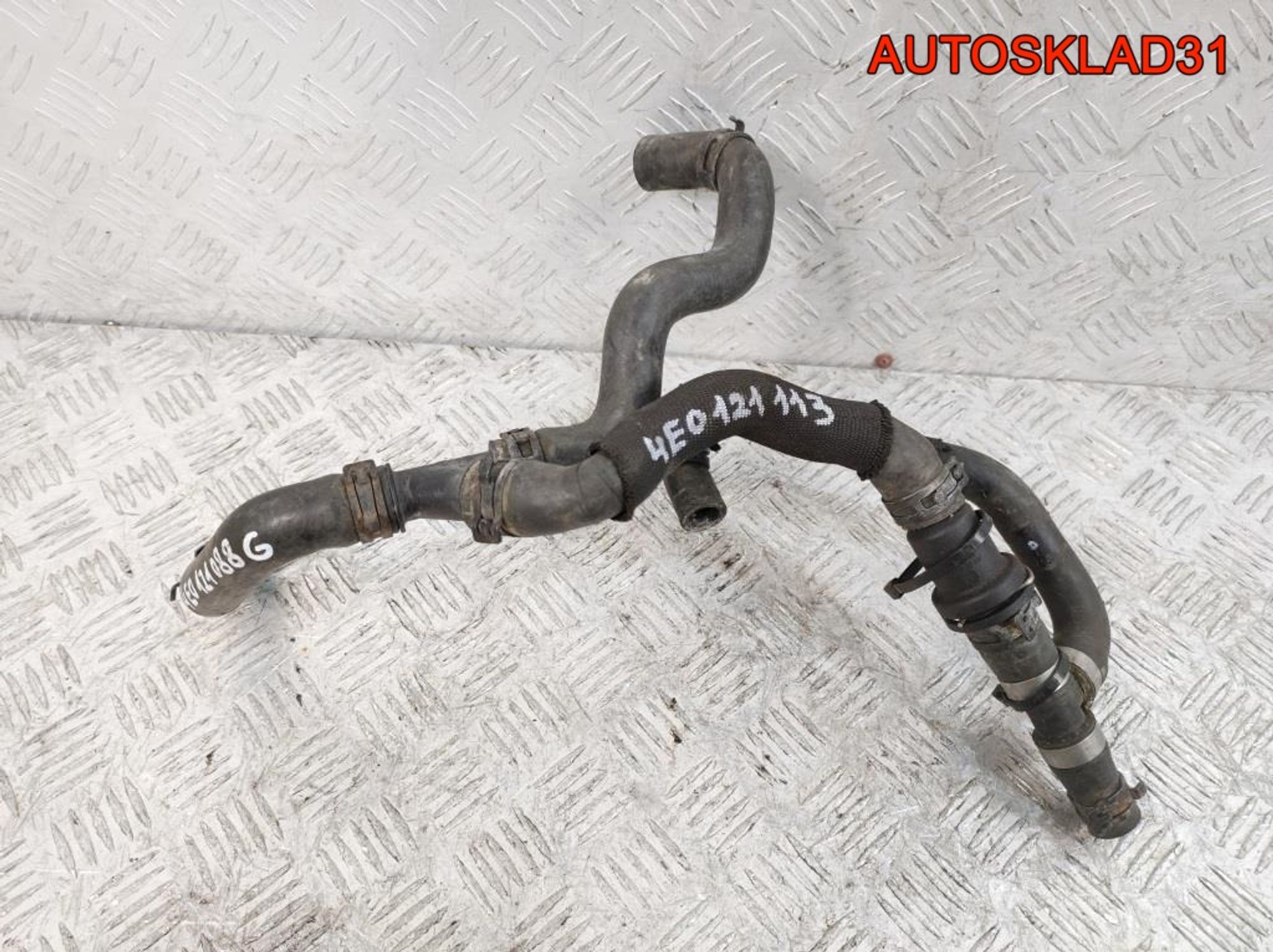 Шланг системы охлаждения Комплект Audi A8 D3 4E0121088G, 1500 рублей, Дубовое