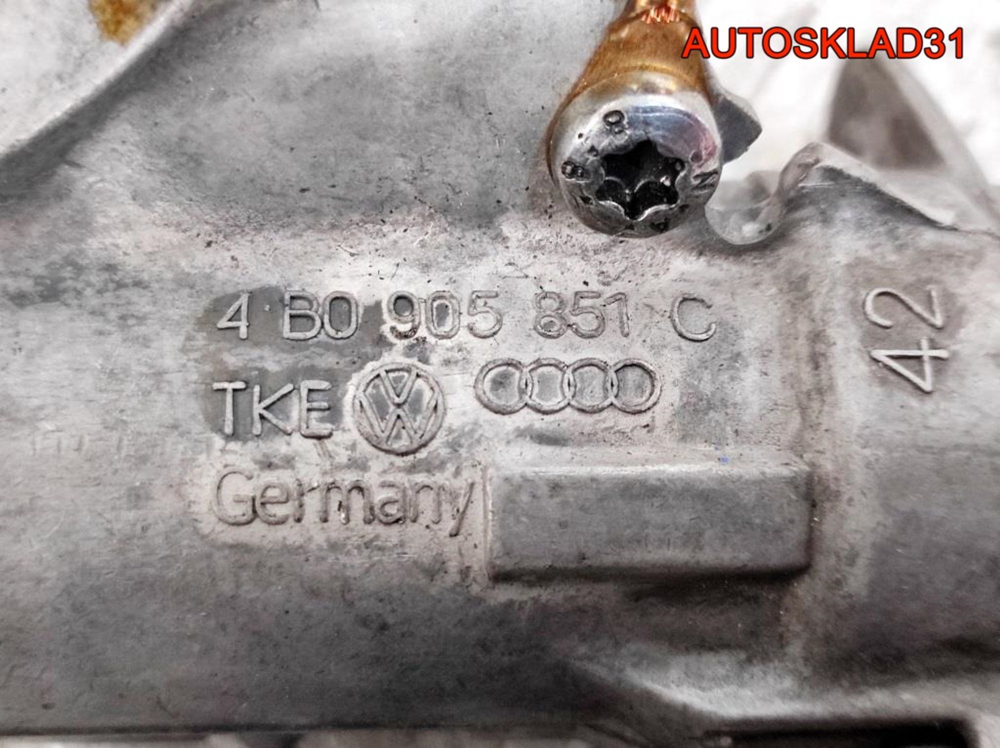 Комплект замок зажигания и личинки с ключом VW Golf 4 4B0905851C, 4100 рублей, Дубовое