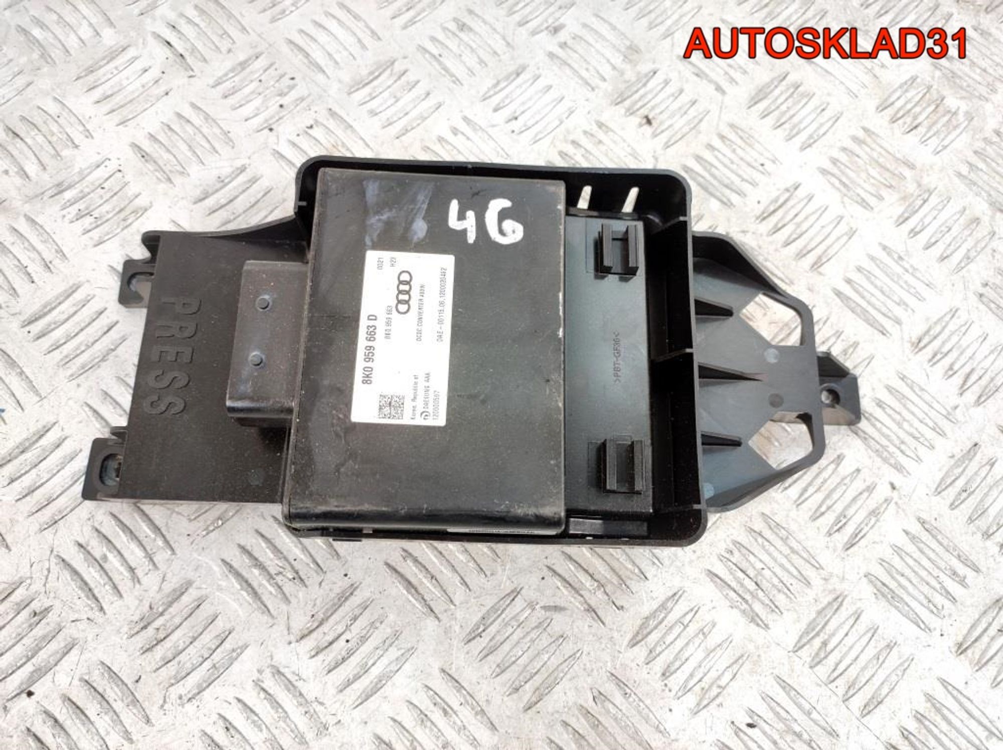 Блок управления бортовой сети Audi A6 C7 4G 8K0959663D, 2000 рублей, Дубовое