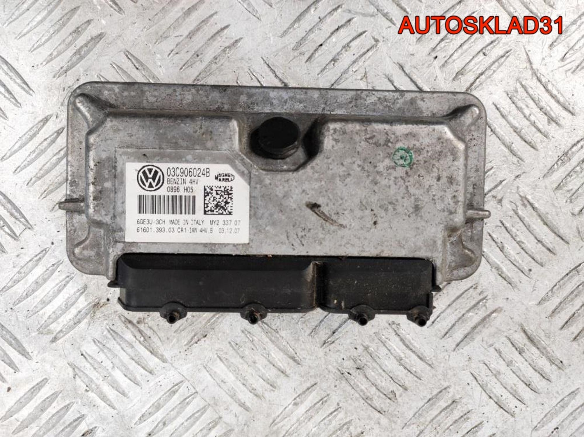 Блок ЭБУ Skoda Fabia 2 1,4 BXW Бензин 03C906024B, 2700 рублей, Дубовое