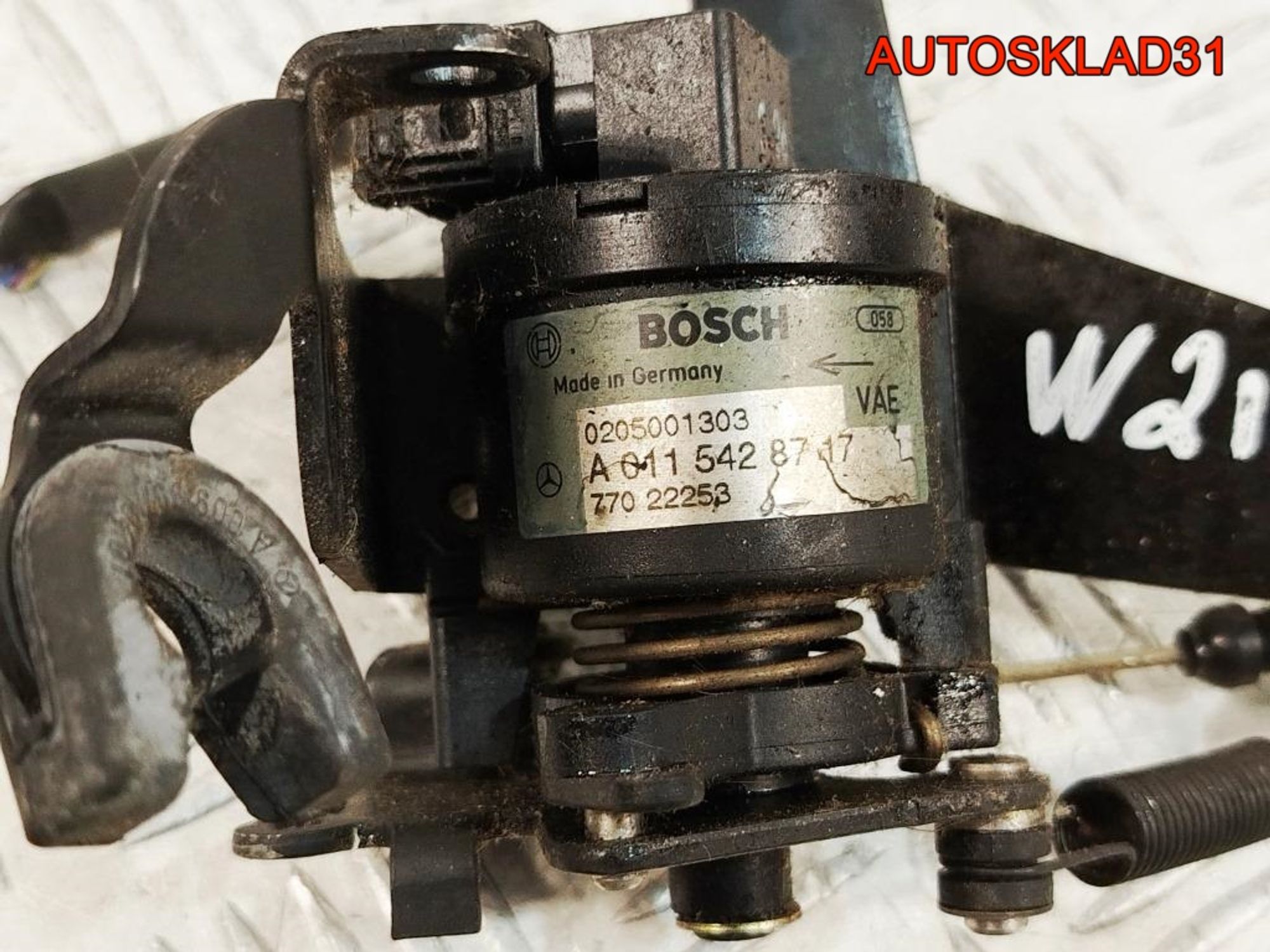 Датчик положения педали газа Mercedes Benz W210 A0115428717, 2500 рублей, Дубовое