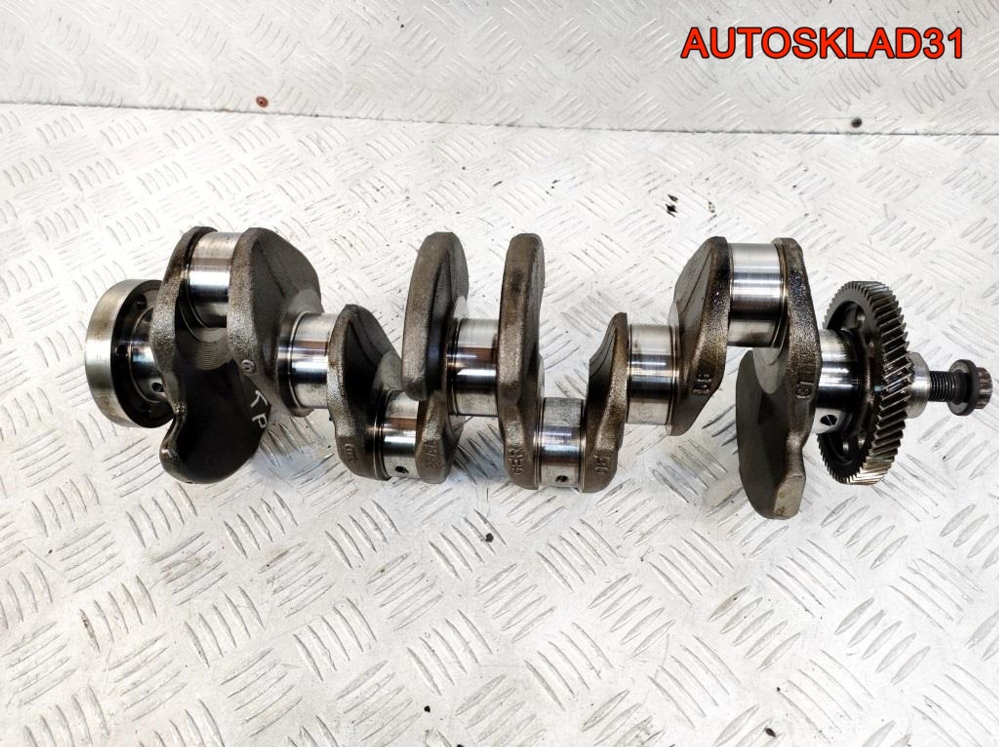 Коленвал VW Passat B6 2.0 BKP Дизель 03G105021C, 14600 рублей, Дубовое