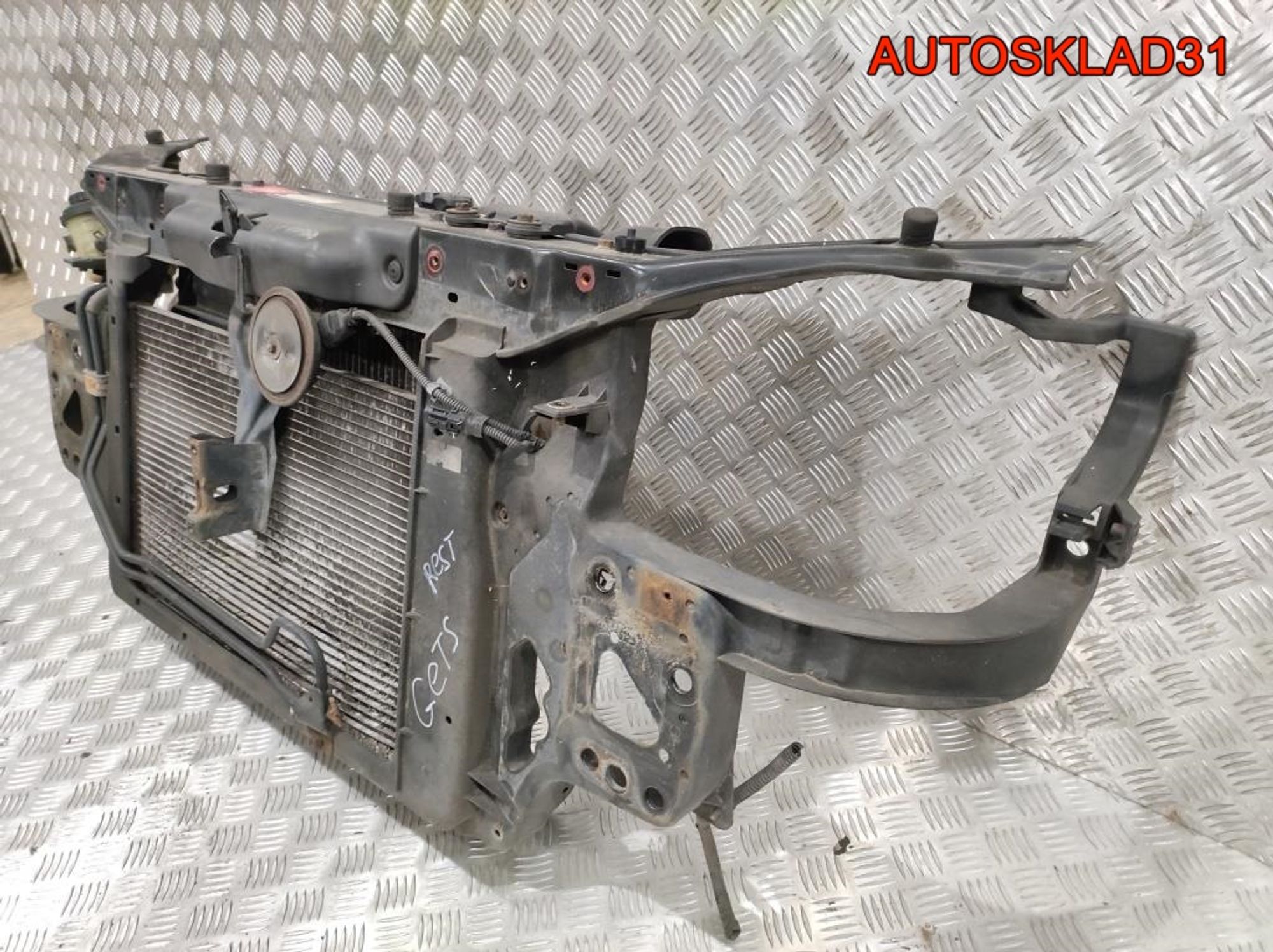 Панель передняя в сборе Hyundai Getz Рест 641011C500, 25000 рублей, Дубовое
