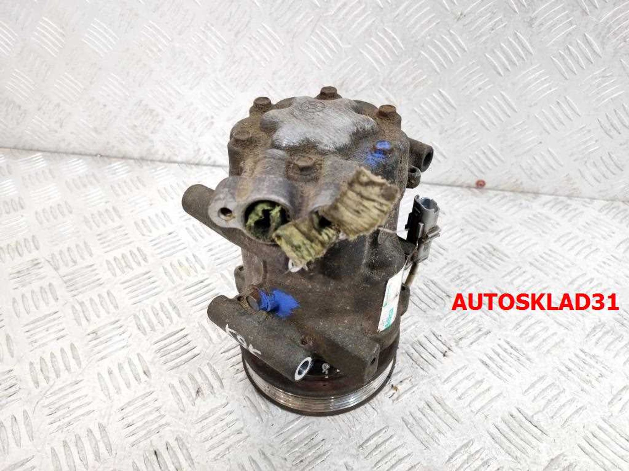 Компрессор кондиционера Nissan Note E11 1,5 K9K276 8200866437, 7000 рублей, Дубовое