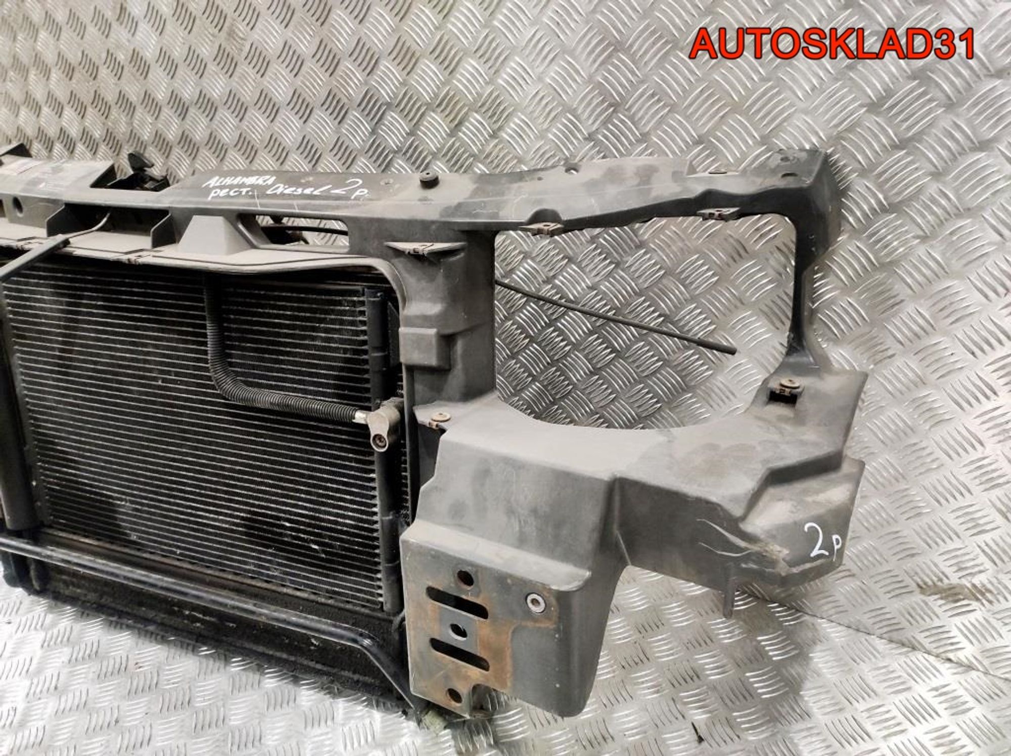 Панель передняя в сборе Seat Alhambra 1 Рест Дизель, 17000 рублей, Дубовое