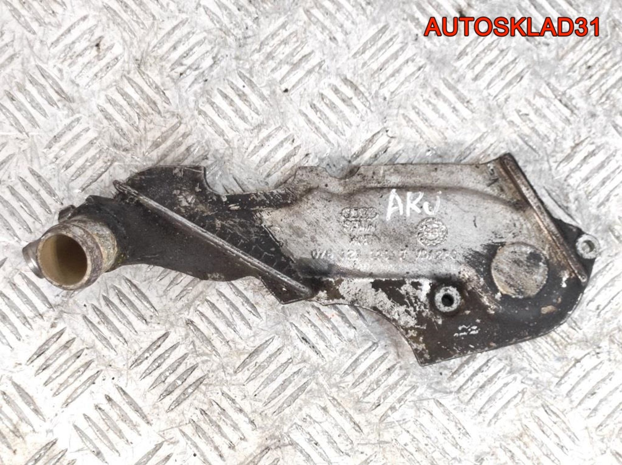 Корпус термостата Audi A6 C5 2,4 ARJ Бензин 078121121J, 10000 рублей, Дубовое