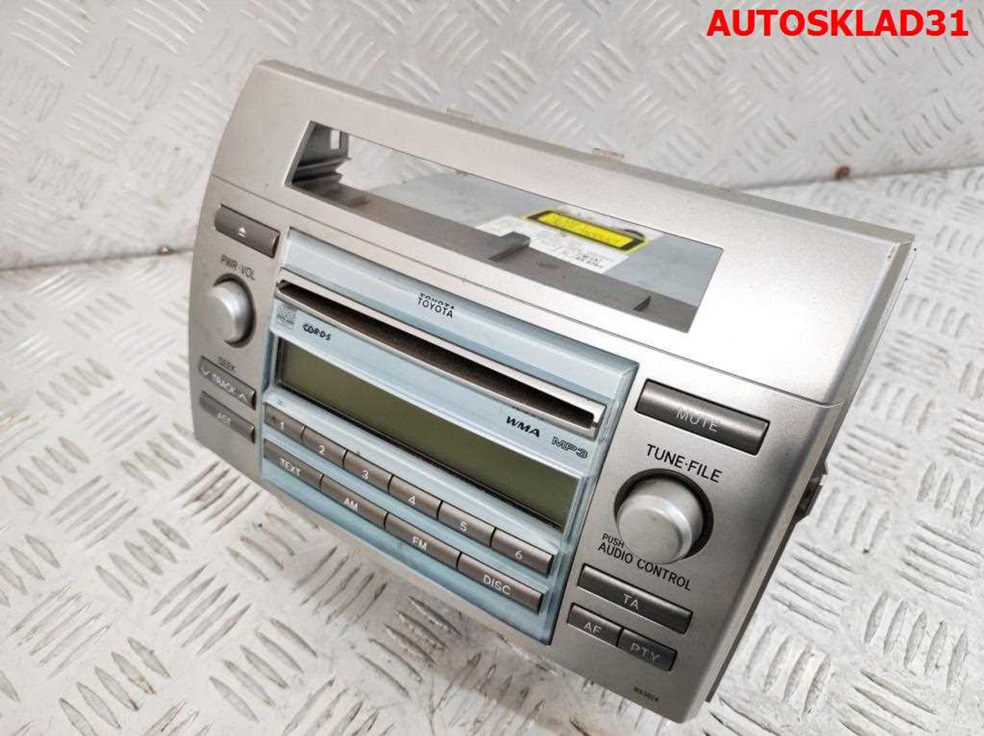 Магнитола Toyota Corolla Verso 861200F030, 8000 рублей, Дубовое