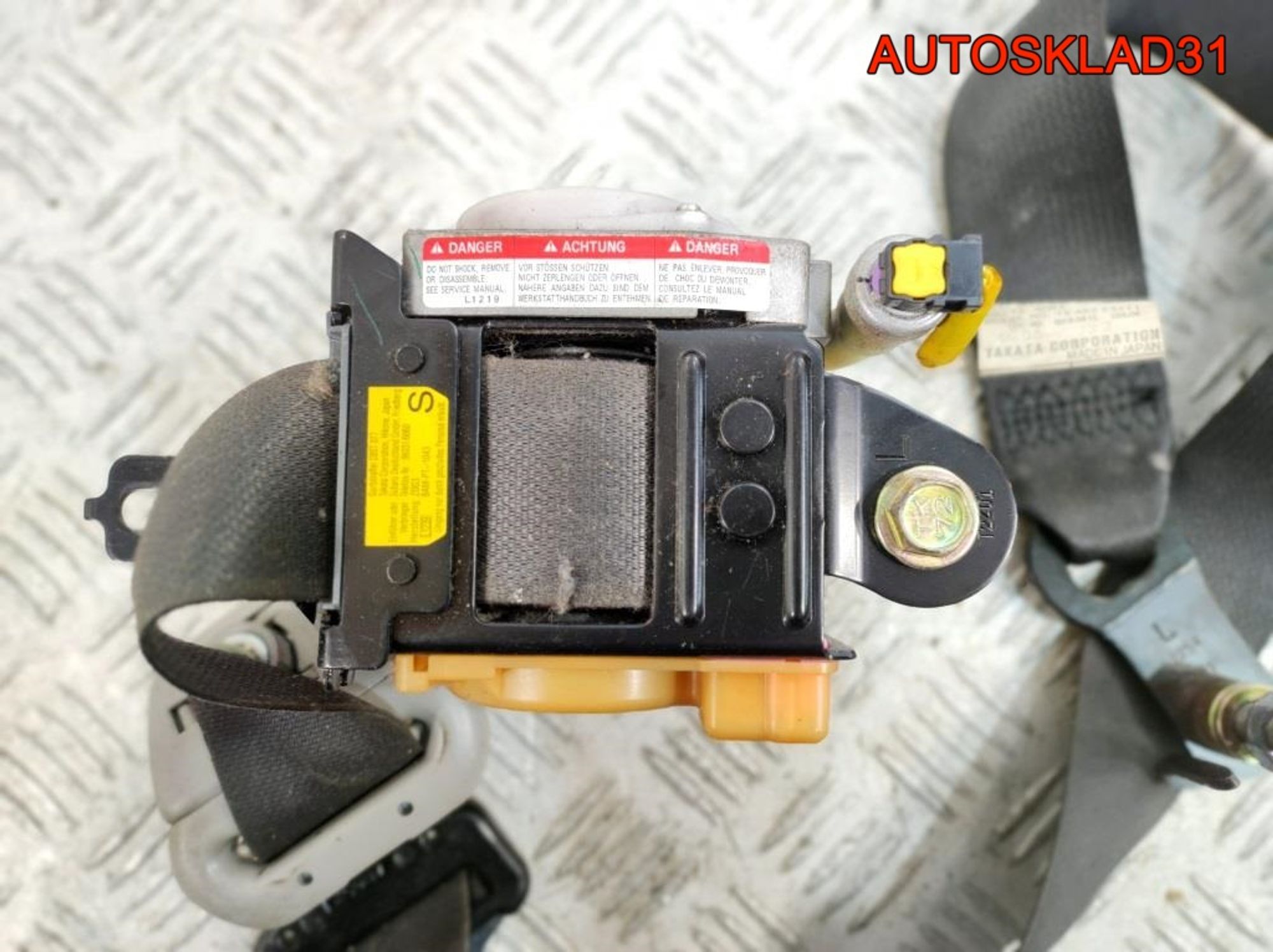 Ремень безопасности передний левый Subaru Impreza 2, 3000 рублей, Дубовое