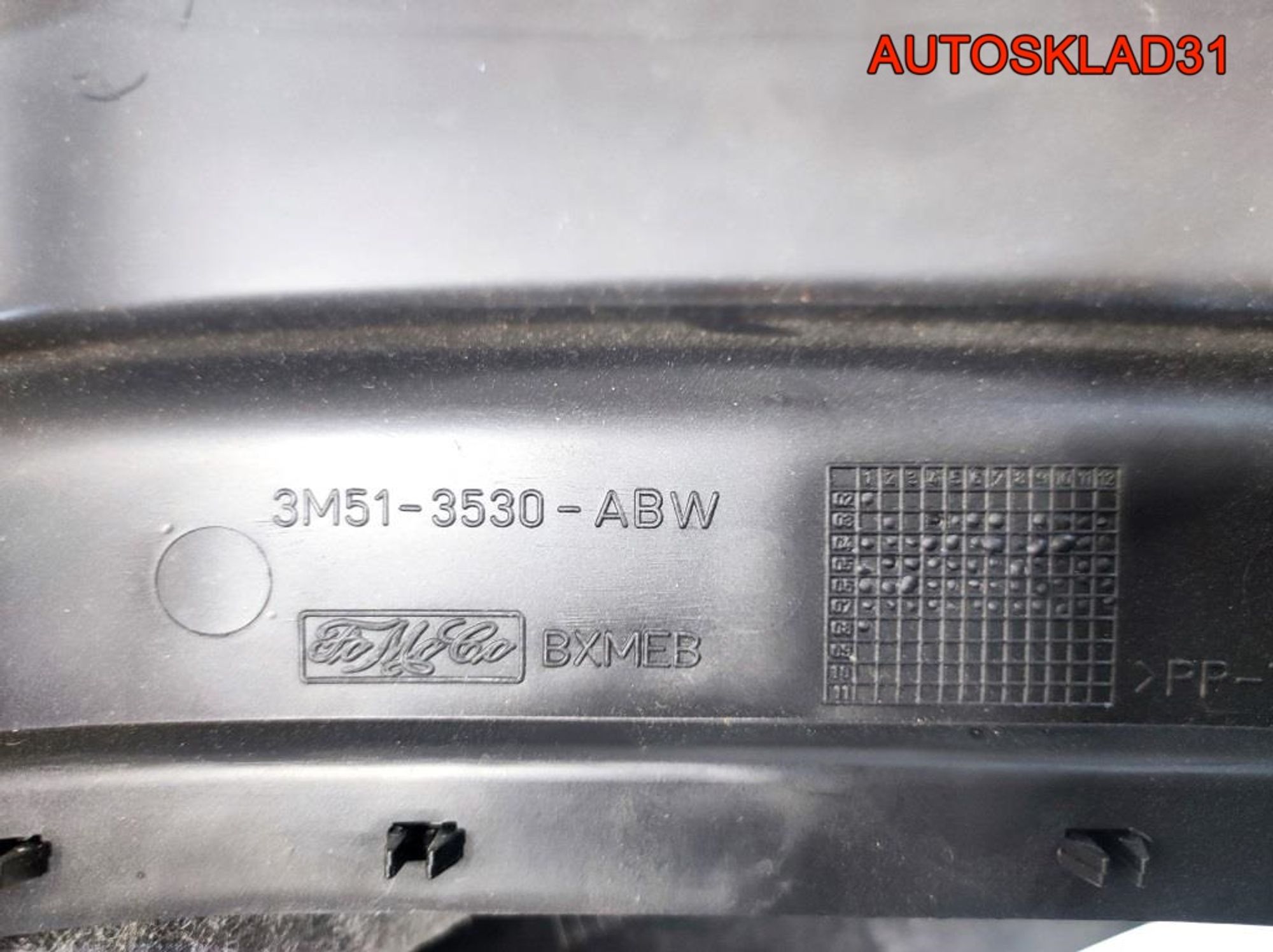 Кожух рулевой колонки Ford Focus 2 3M513530ABW, 500 рублей, Дубовое